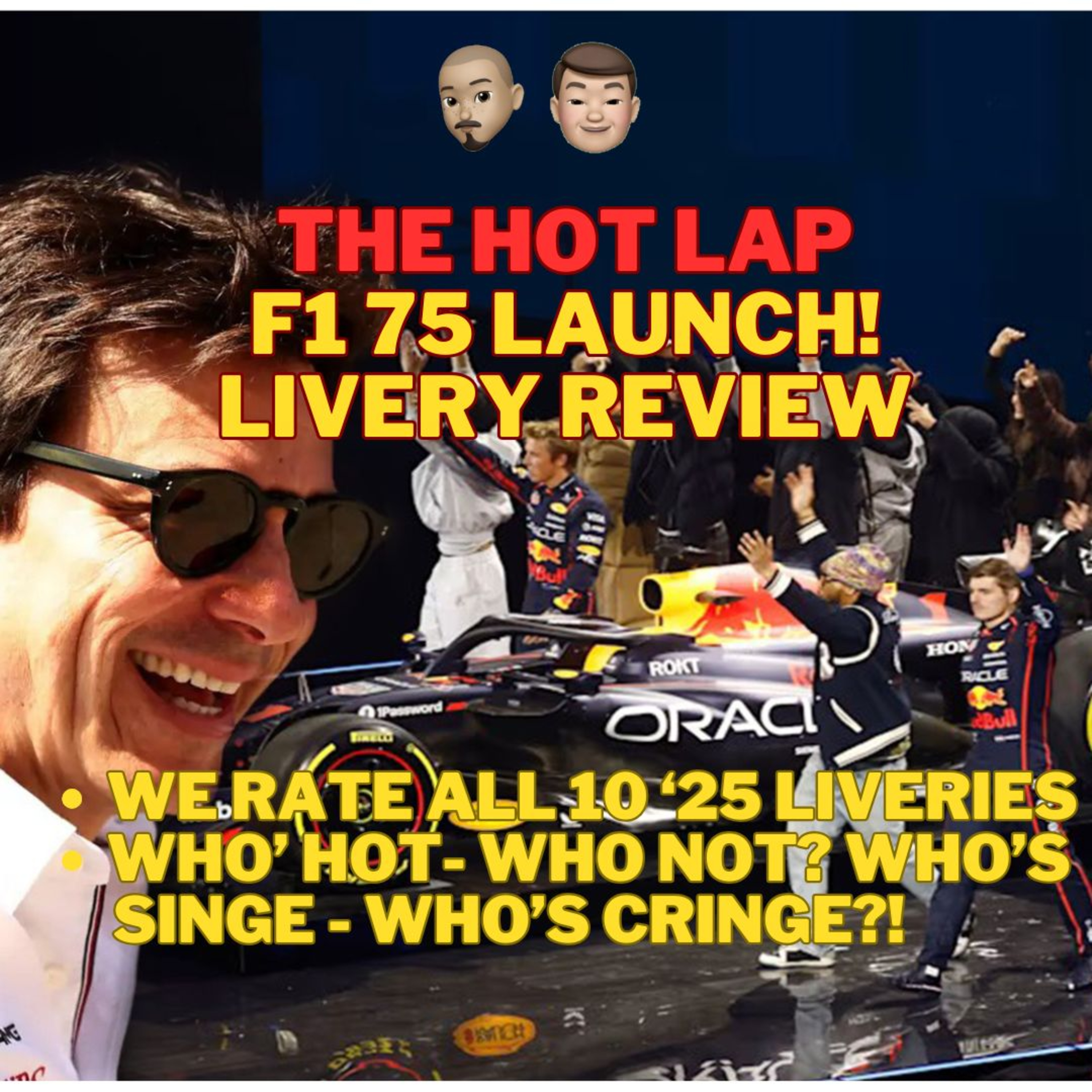 The Hot Lap Episode 04 - F1 75 LIVERY REVIEW + RATINGS - 2025 LAUNCH! episode artwork