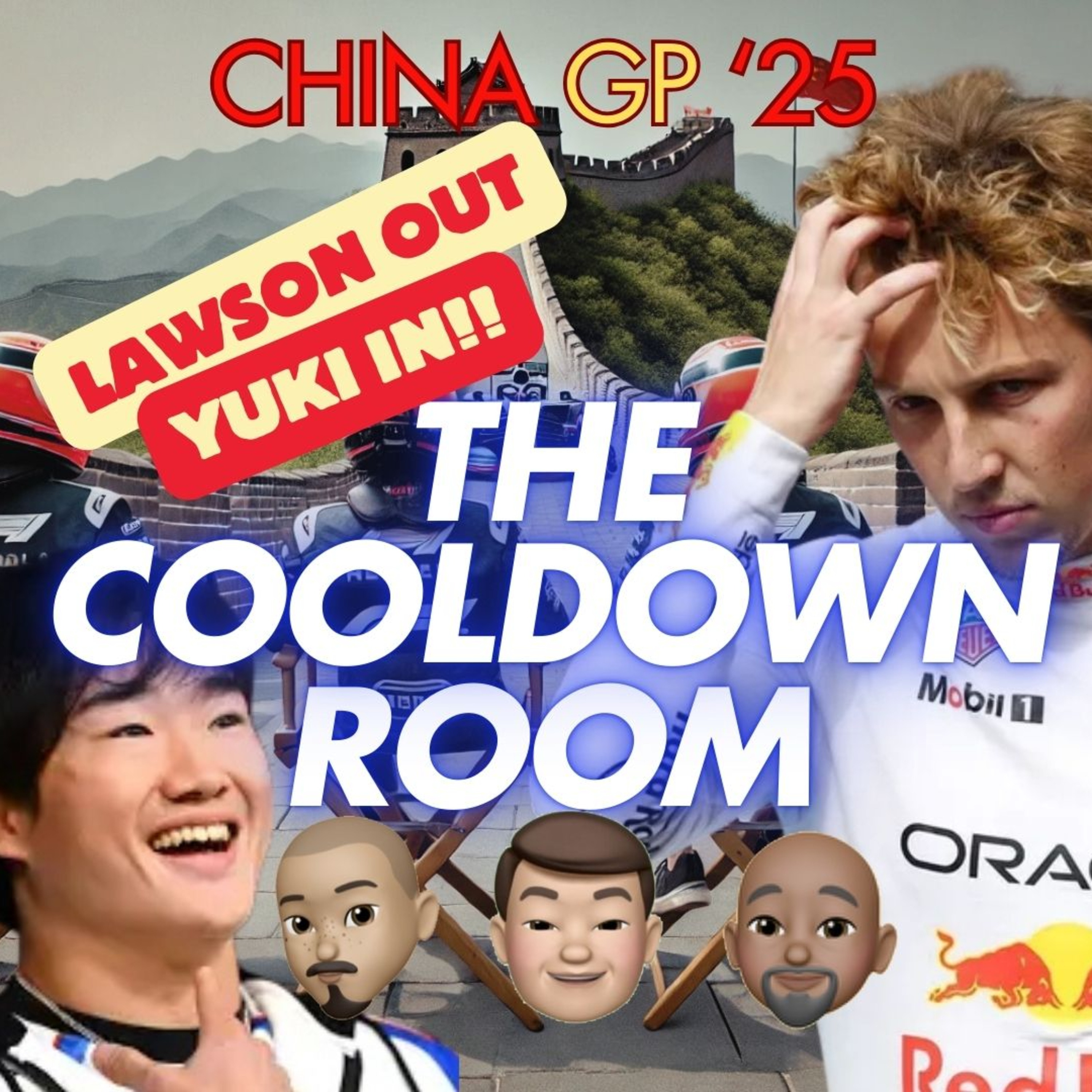 The Cooldown Room - LAWSON OUT - YUKI IN + CHINA 25 GP REVIEW episode artwork