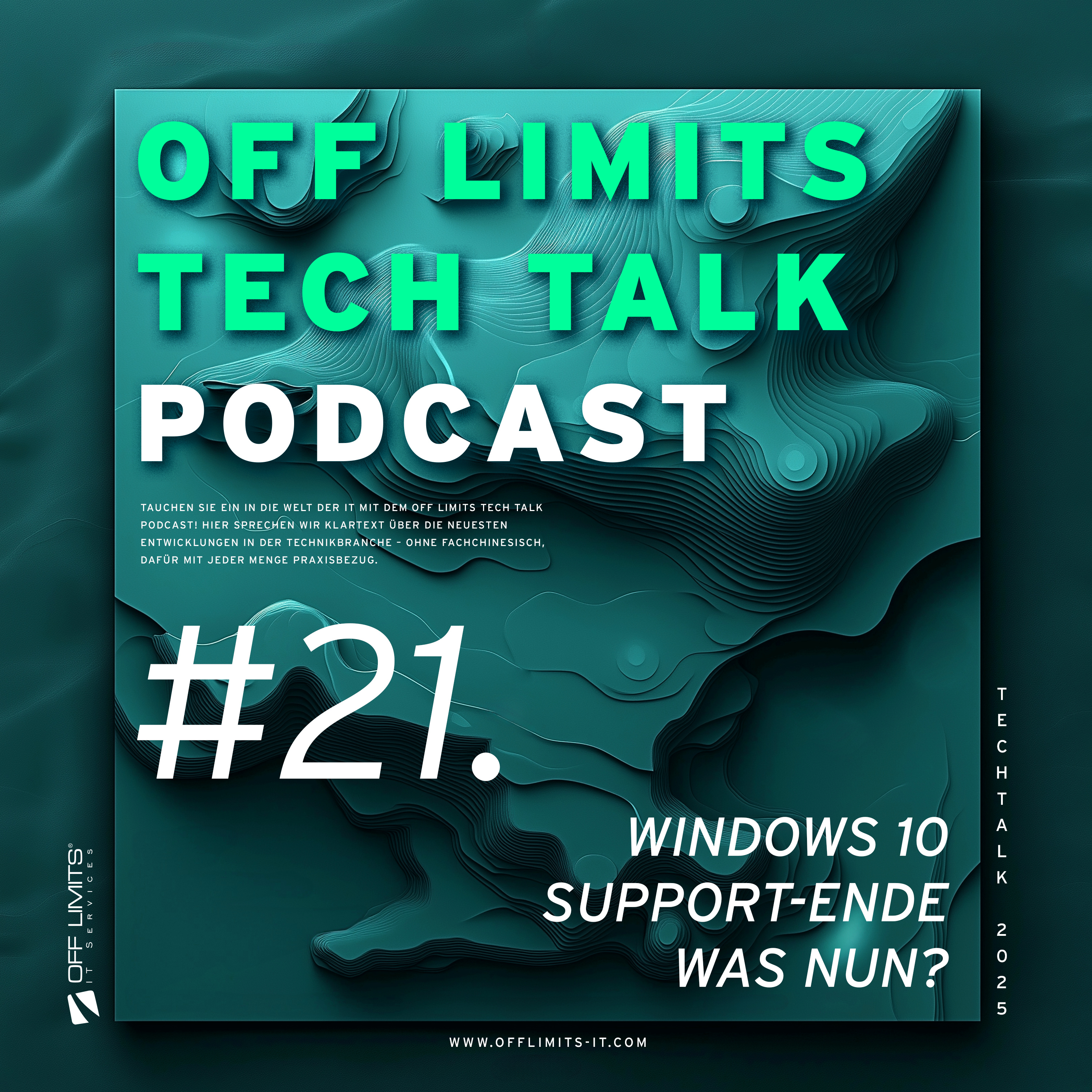 Tech Talk #21: Windows 10 Support-Ende - Was nun? episode artwork