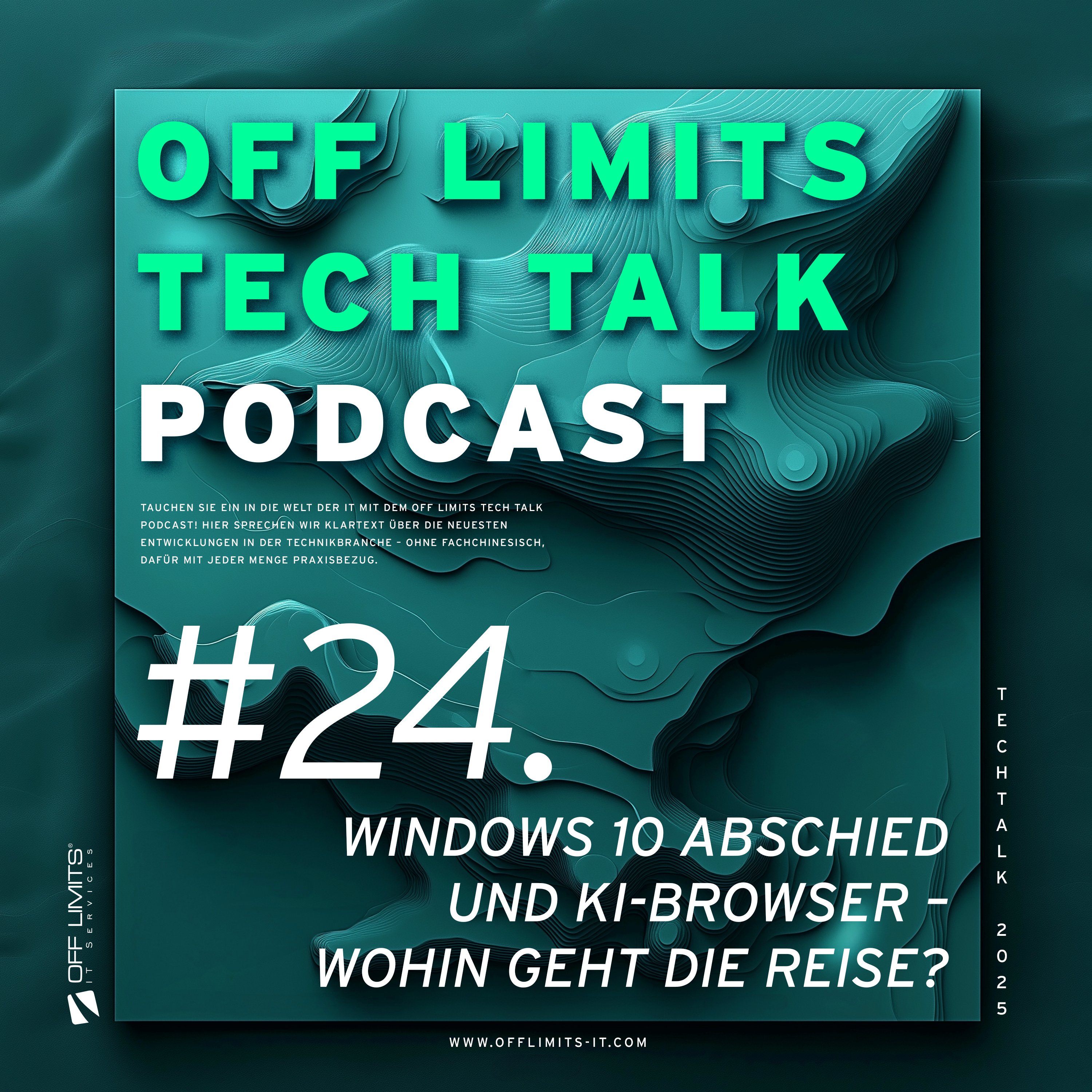 Tech Talk #24: Windows 10 Abschied und KI-Browser – Wohin geht die Reise? episode artwork