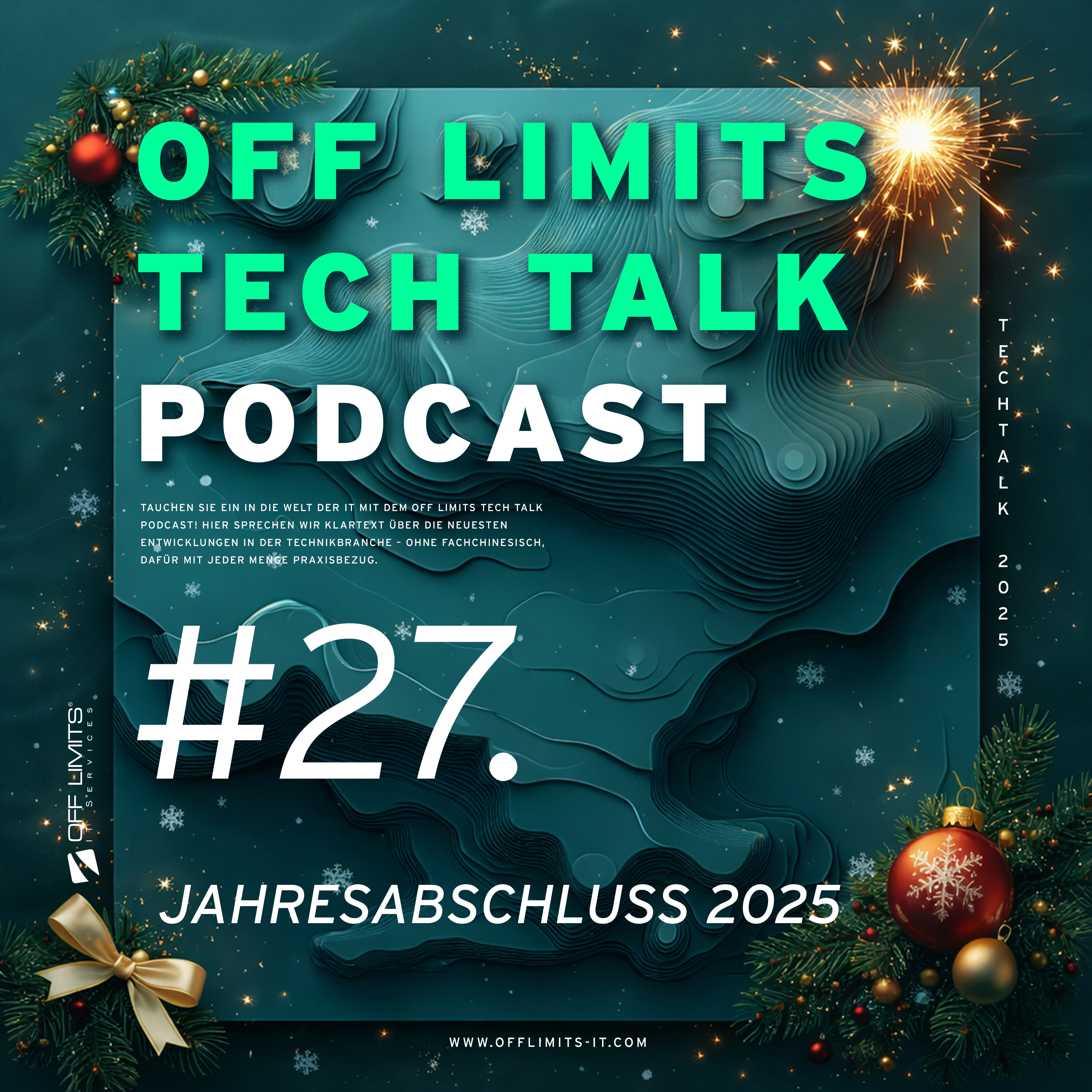 Tech Talk #27: Jahresabschluss 2025 - KI-Revolution, Hardware-Highlights und ein Blick voraus episode artwork