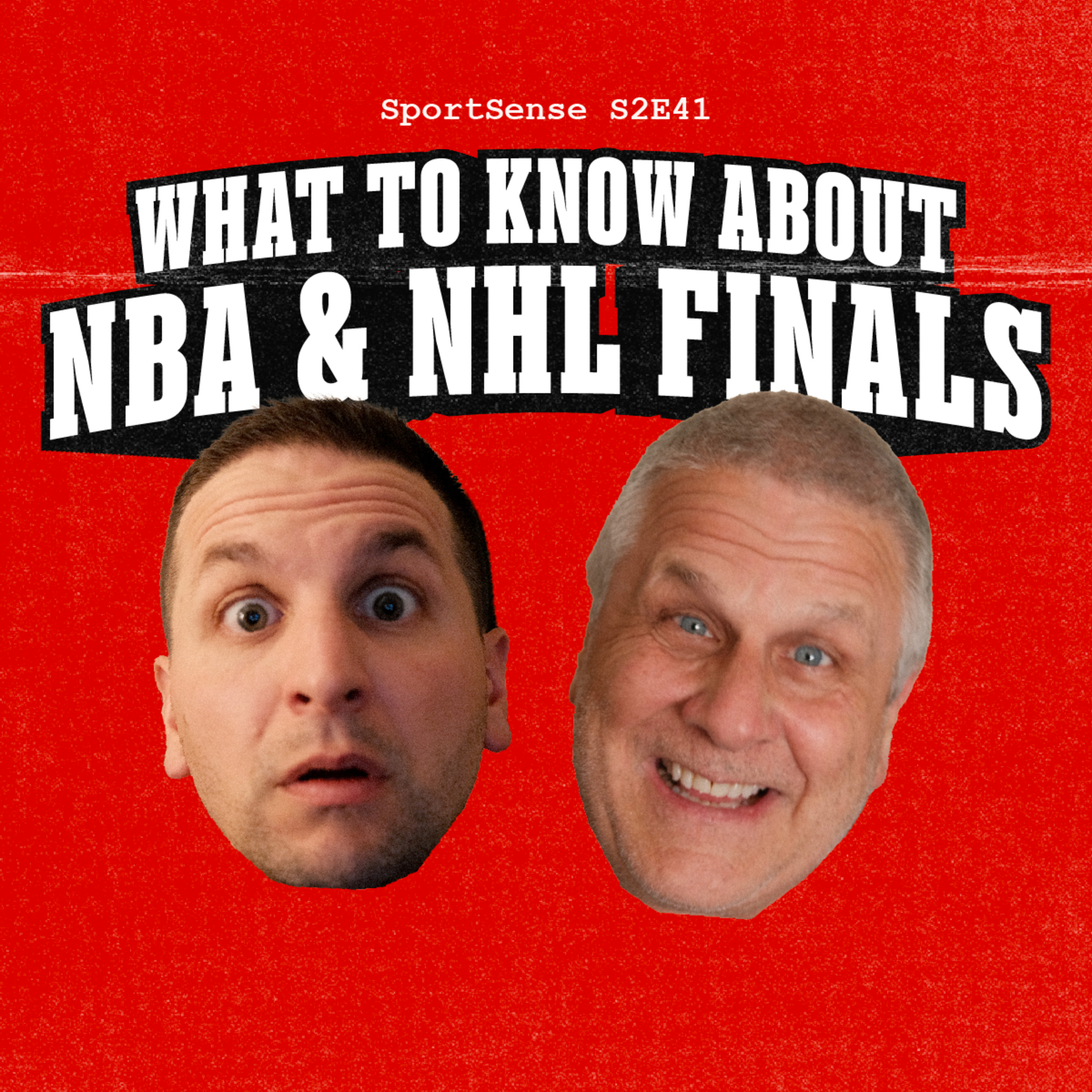Kicking off the climax of hockey and basketball episode artwork