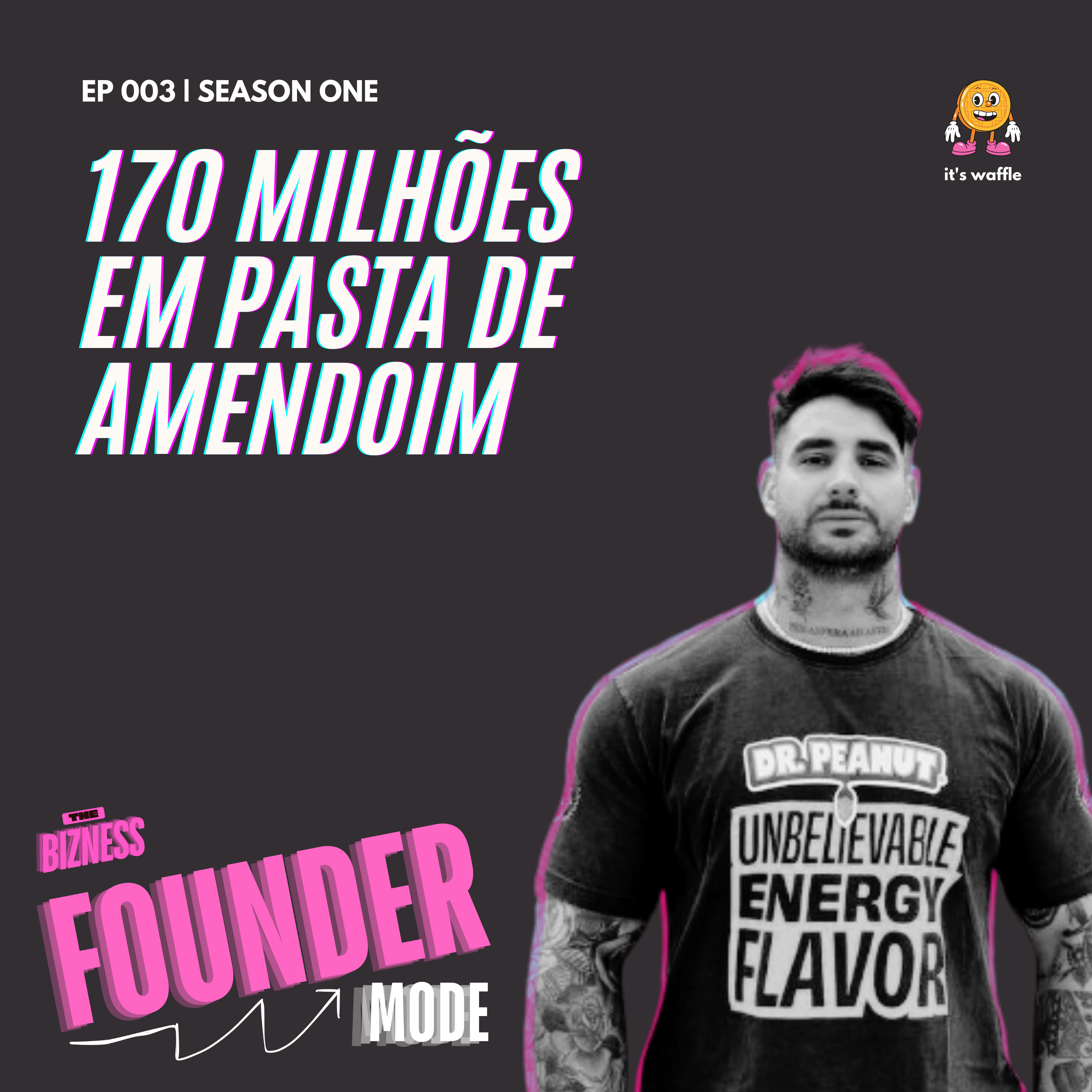 Transformando R$ 50 mil em mais de R$ 170 milhões | A História da Dr. Peanut | Founder Mode ft. Lucas Castro episode artwork