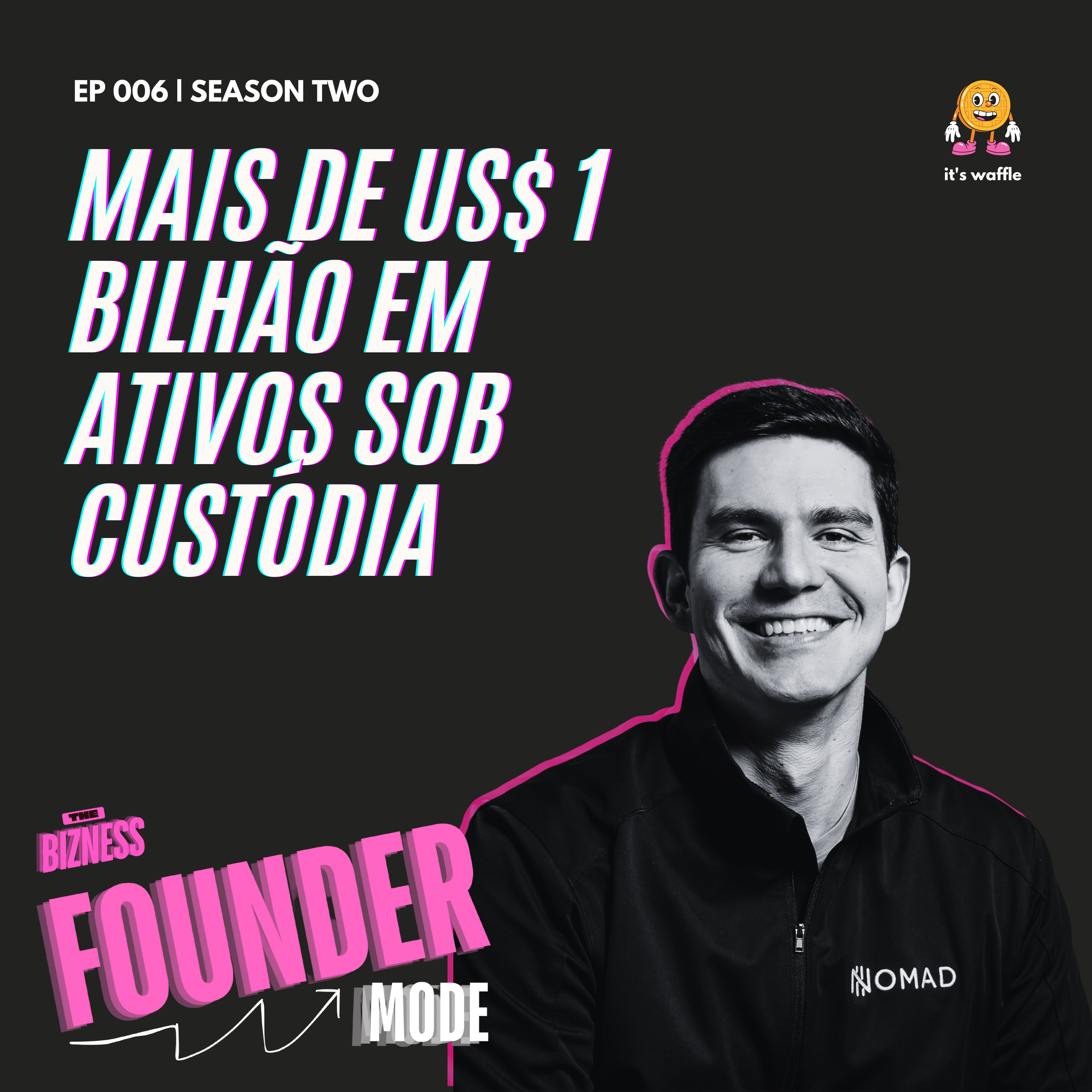 Mais de 1 bilhão de dólares em ativos sob custódia | A História da Nomad | Founder Mode ft. Lucas Vargas episode artwork