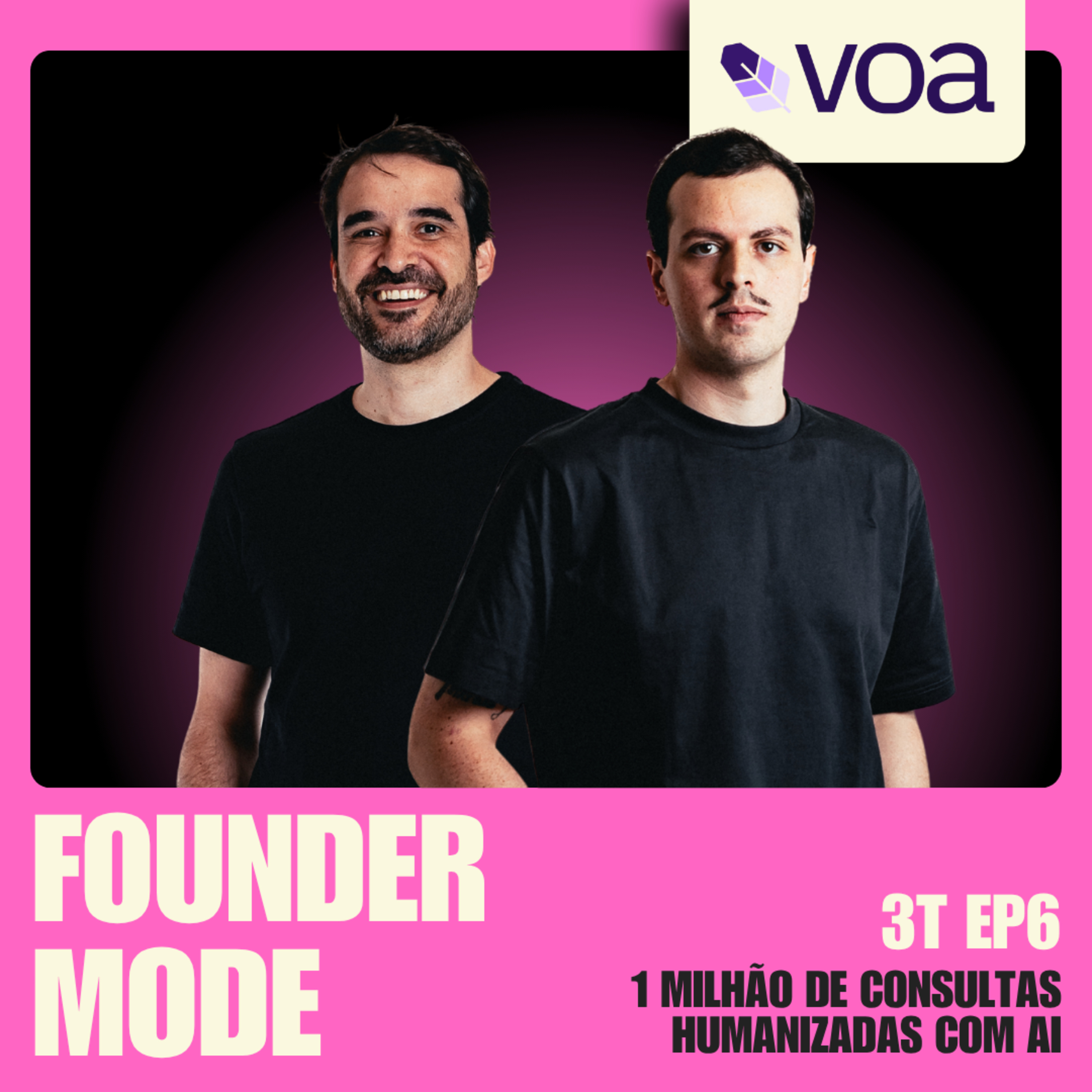 1 milhão de consultas humanizadas com AI | A História da Voa Health | Founder Mode ft. Fillipe Loures episode artwork