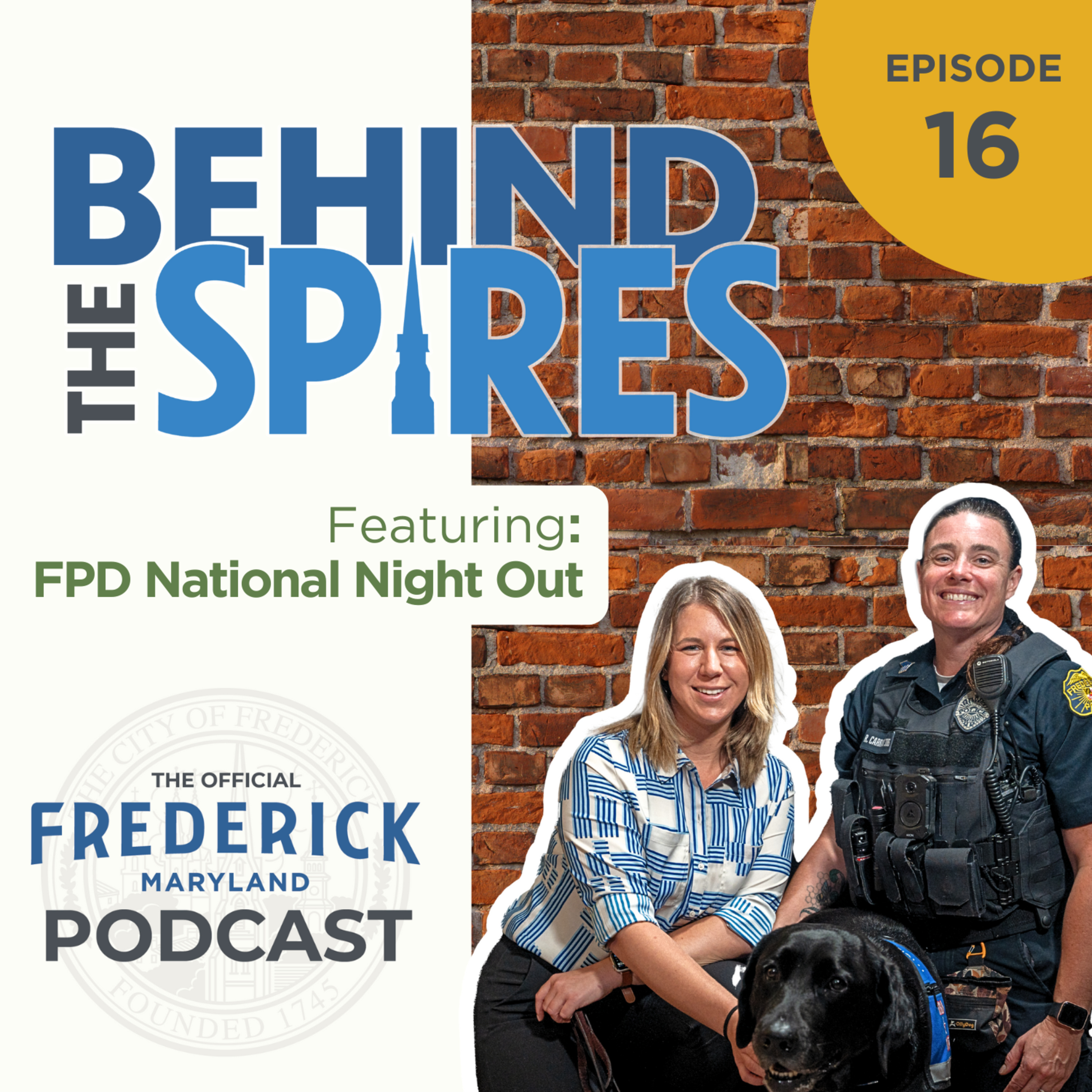 Episode 16: National Night Out, Sam Long, Sgt. Rebecca Carrado & Nevada episode artwork