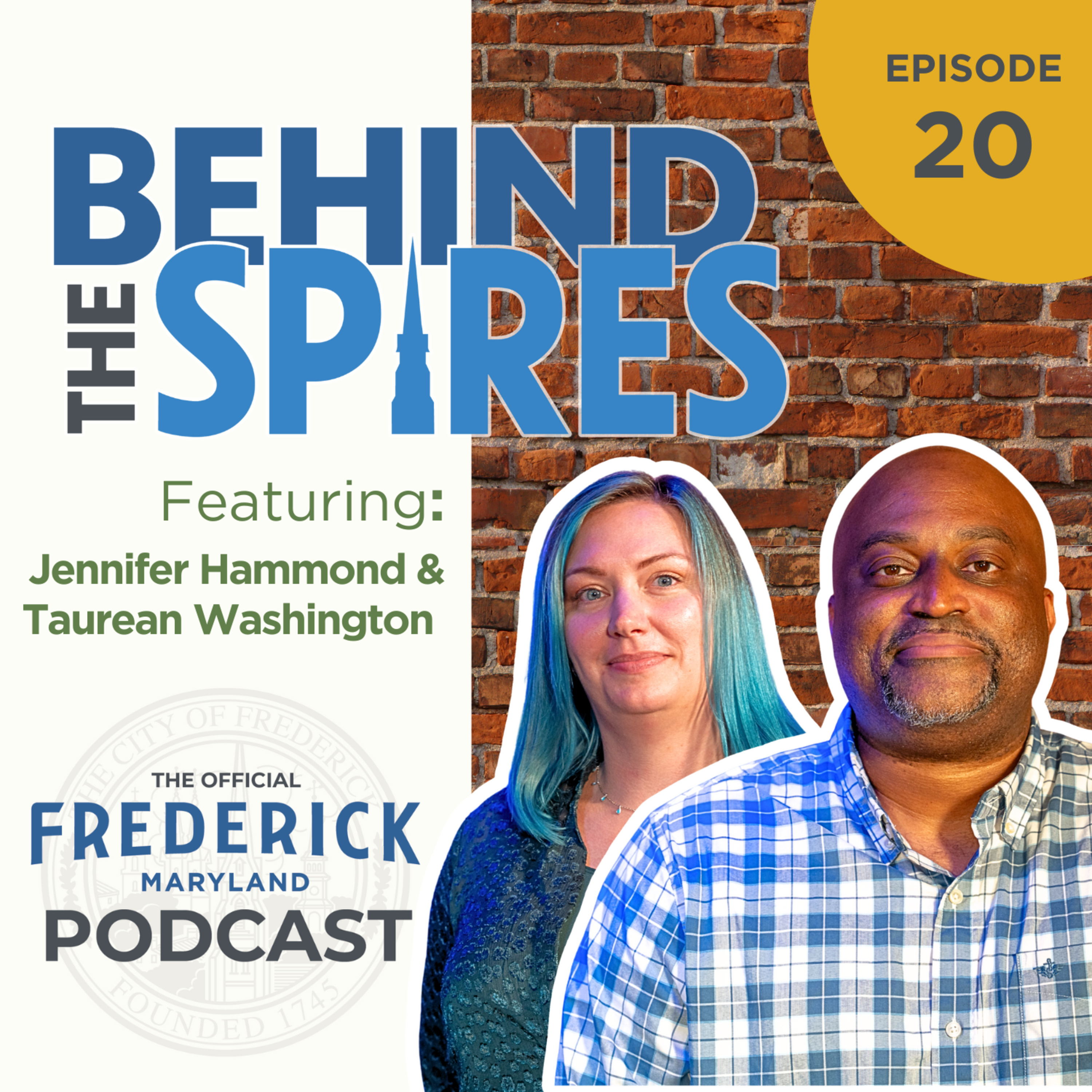 Episode 20: Frederick's New Street Sweeper, Jennifer Hammond & Taurean Washington episode artwork