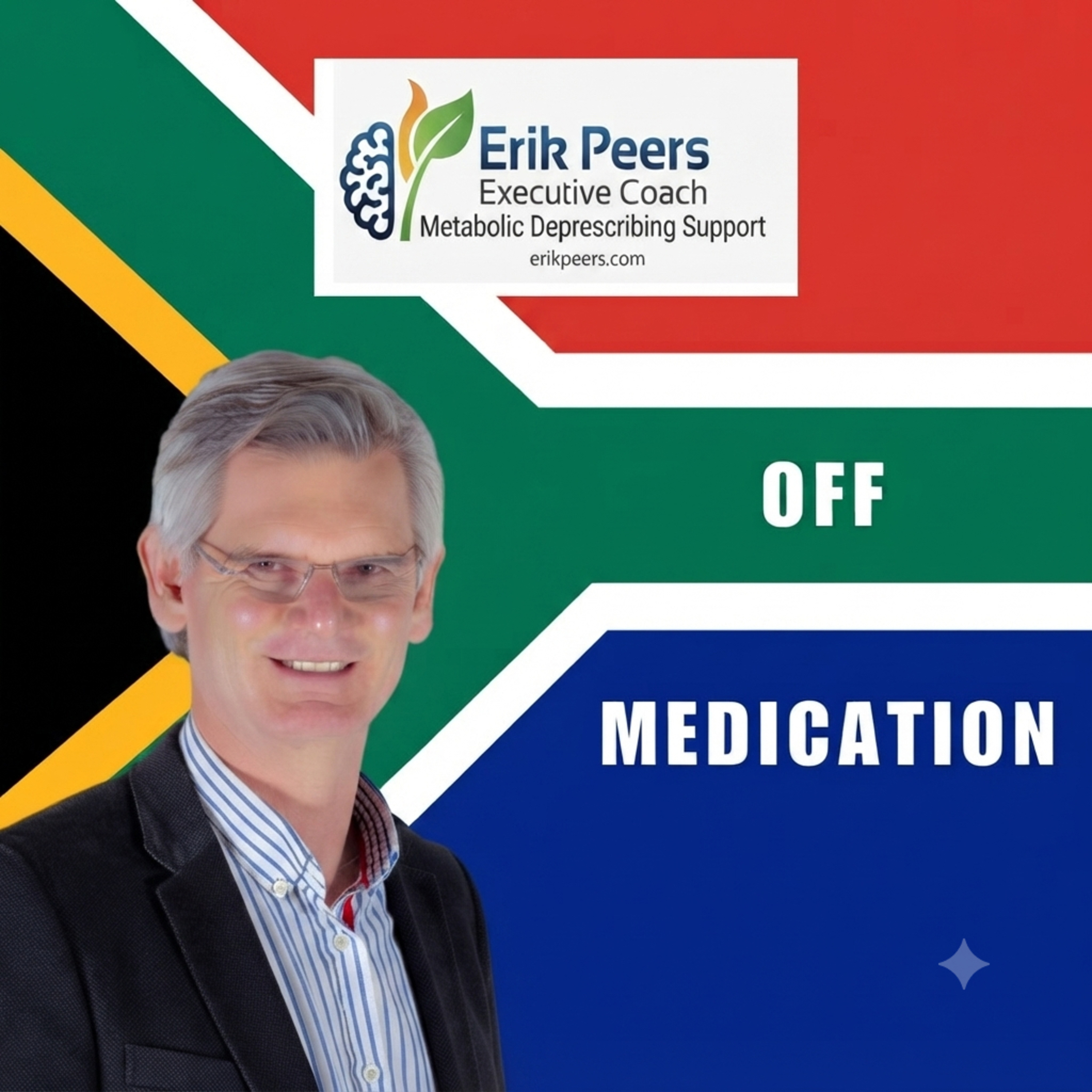 Get off psychiatric medication and stabilize safely with Executive Coach Erik Peers S3E40 episode artwork