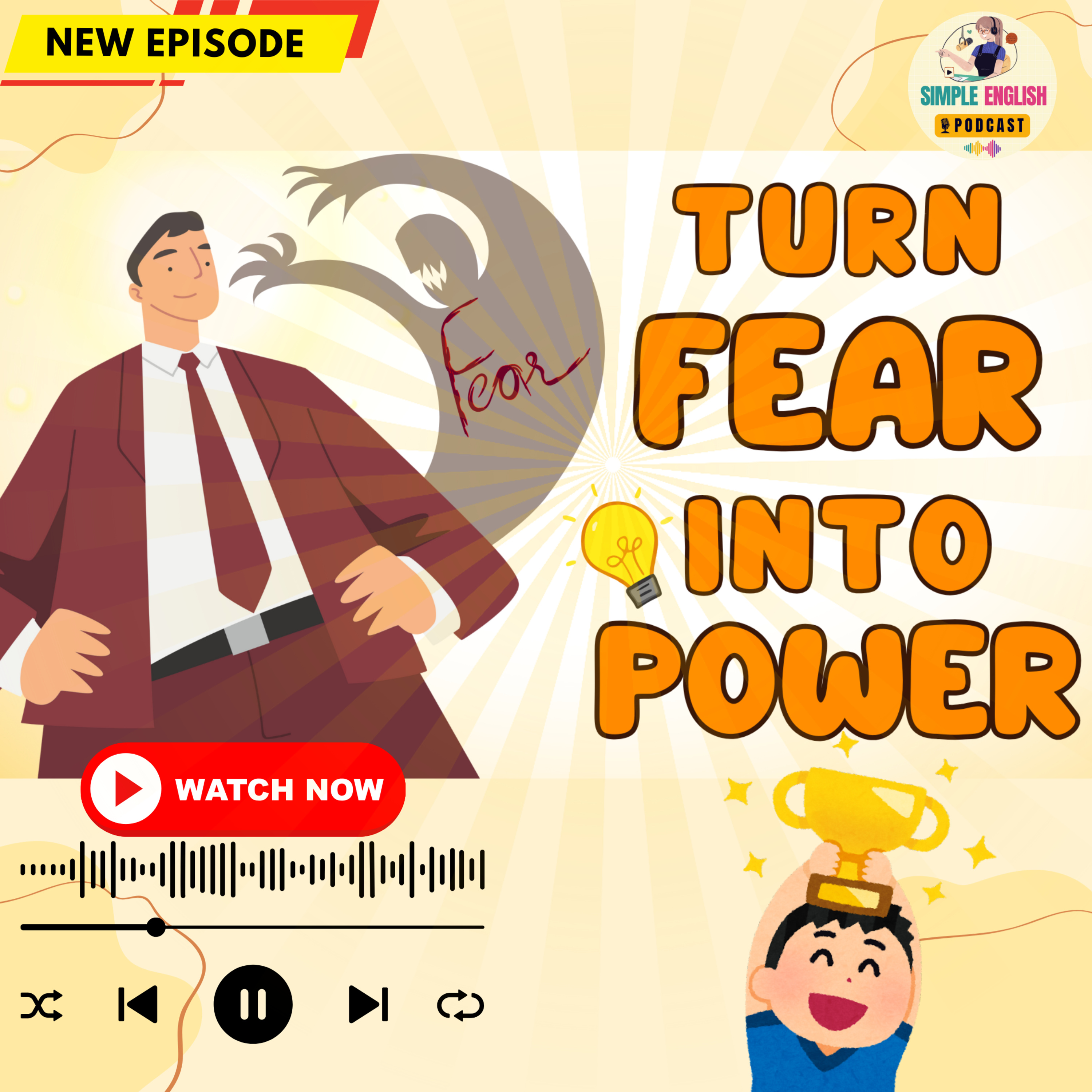 Understanding Fear — And How to Grow From It | Learn Simple English with a Real-Life Story 🎧