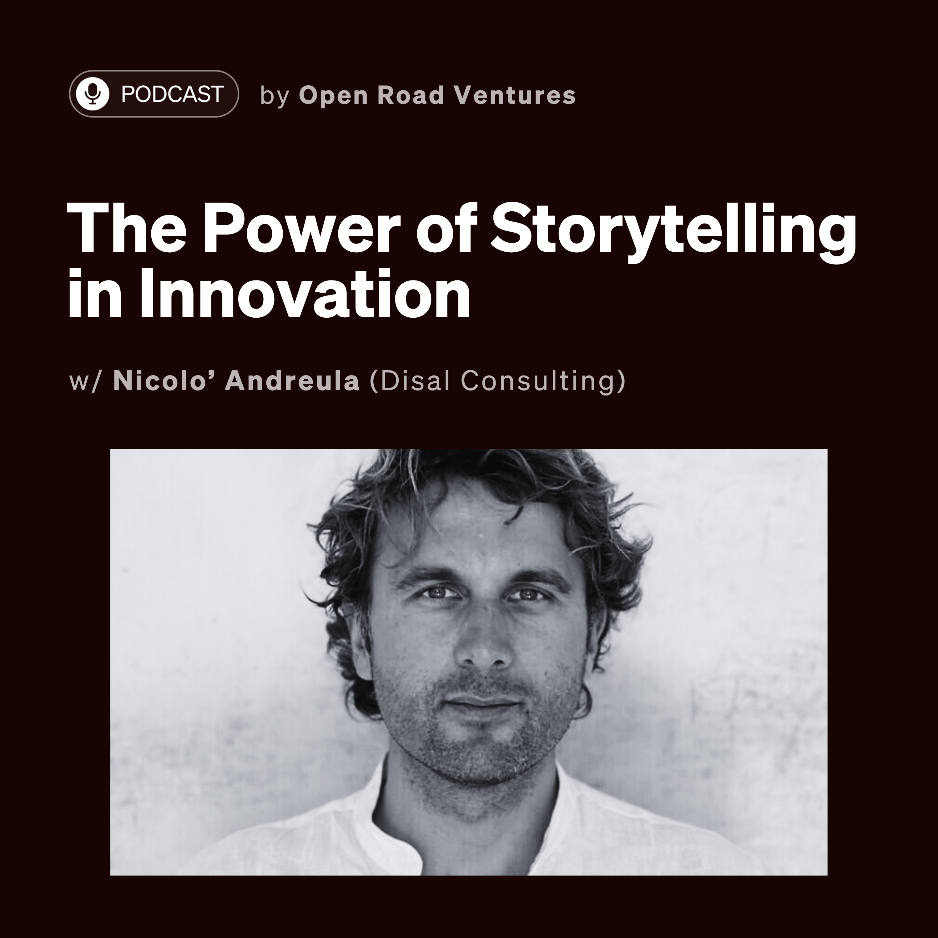 #15 - The Power of Storytelling in Innovation w/ Nicolo' Andreula (Disal Consulting) episode artwork