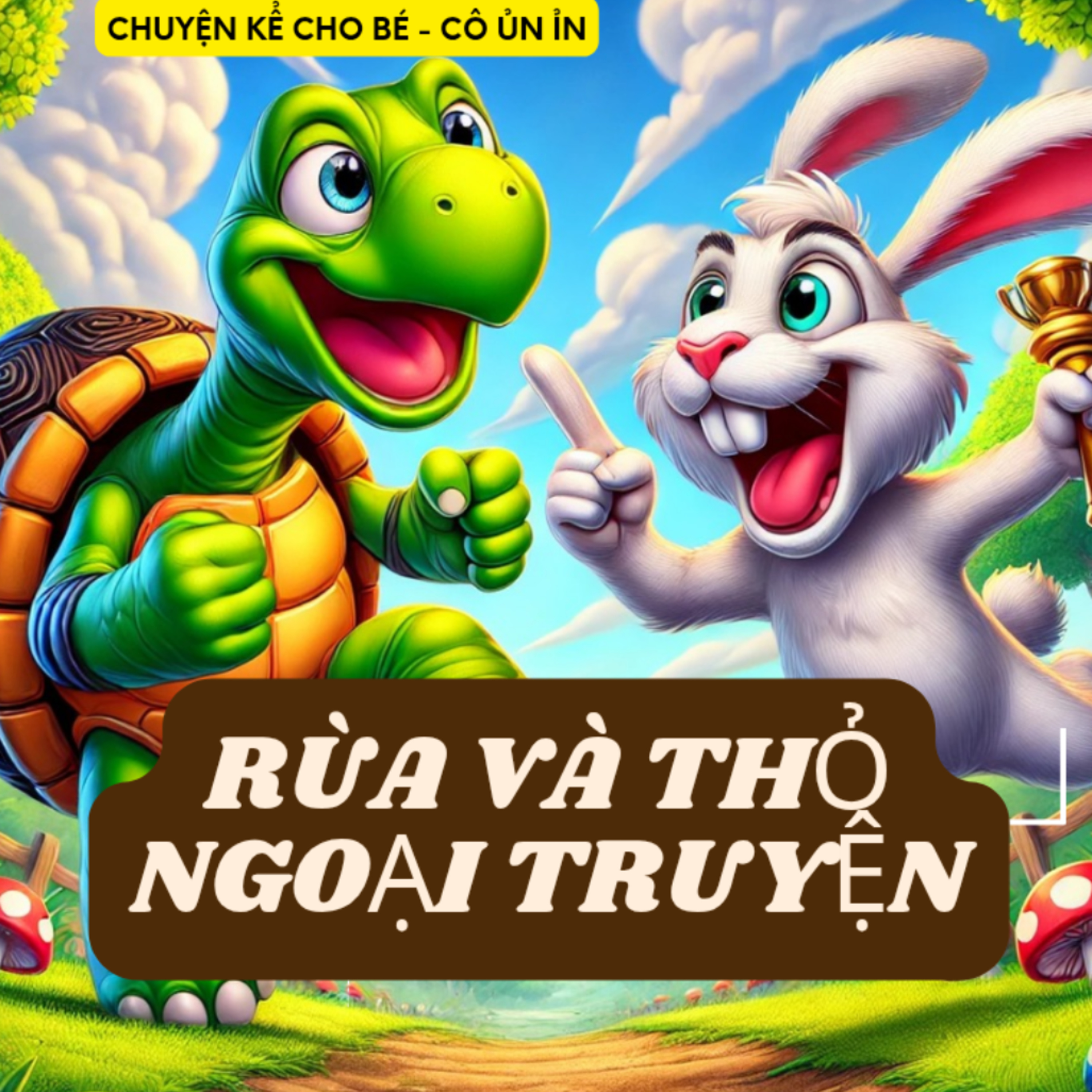 Chuyện Cổ Tích Cho Bé: Rùa Và Thỏ Ngoại Truyện | Bài Học Về Sự Đoàn Kết | Chuyện Kể Cho Bé