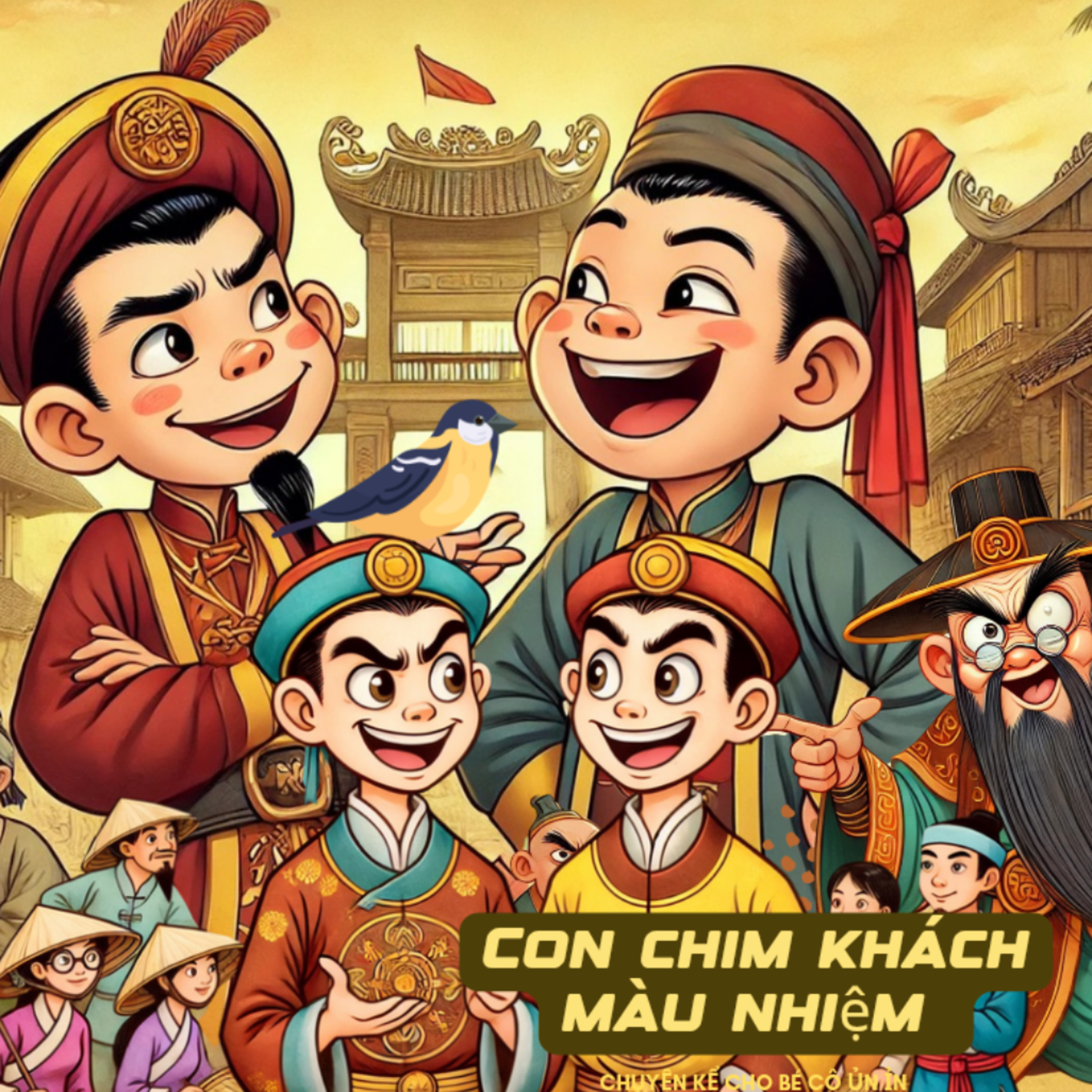 Chuyện Kể Cho Bé | Con Chim Khách Nhiệm Màu | Câu Chuyện Cổ Tích Hay Nhất | Bài Học Ý Nghĩa