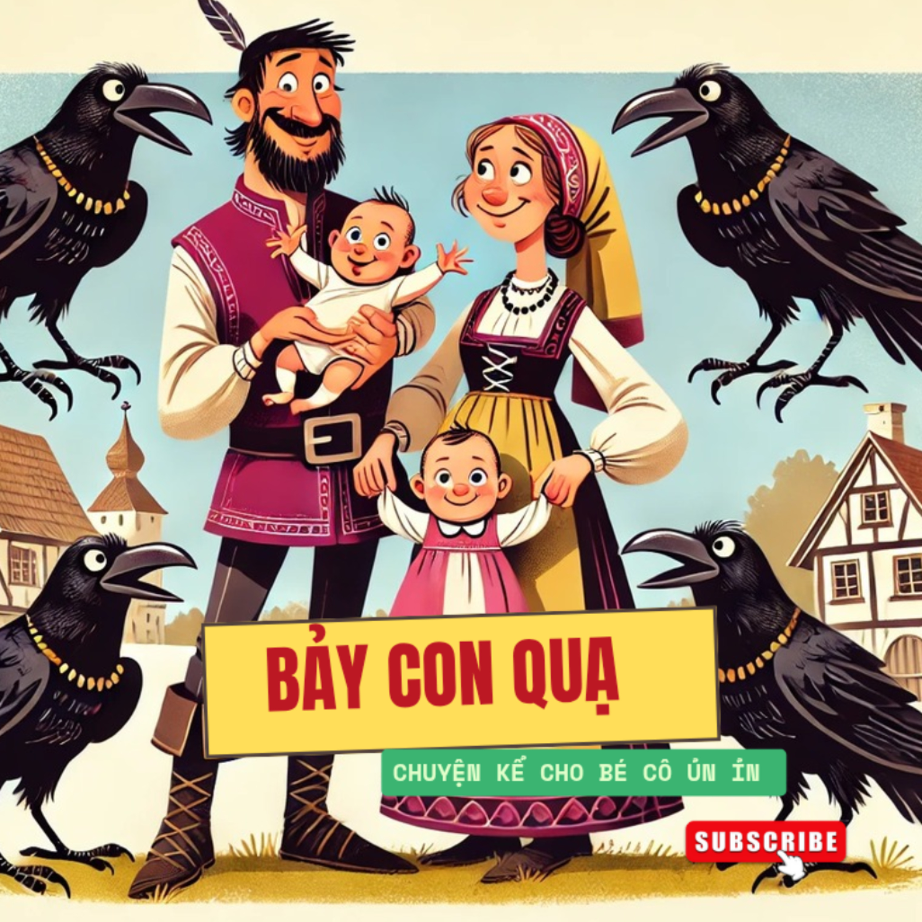 Bảy Con Quạ | Bài Học Về Sự Biết Ơn