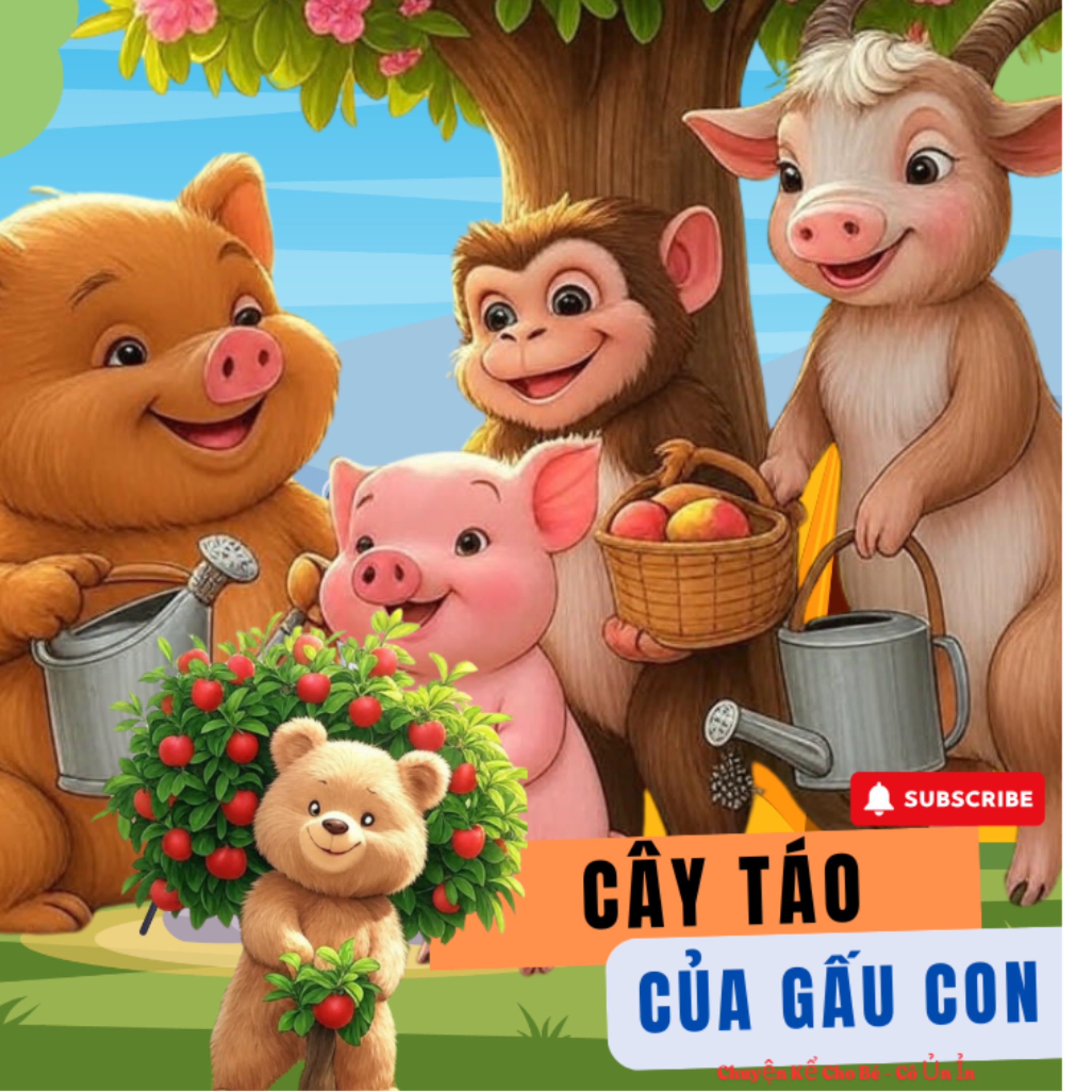 Cây Táo Của Gấu Con | Bài Học Về Chia Sẻ