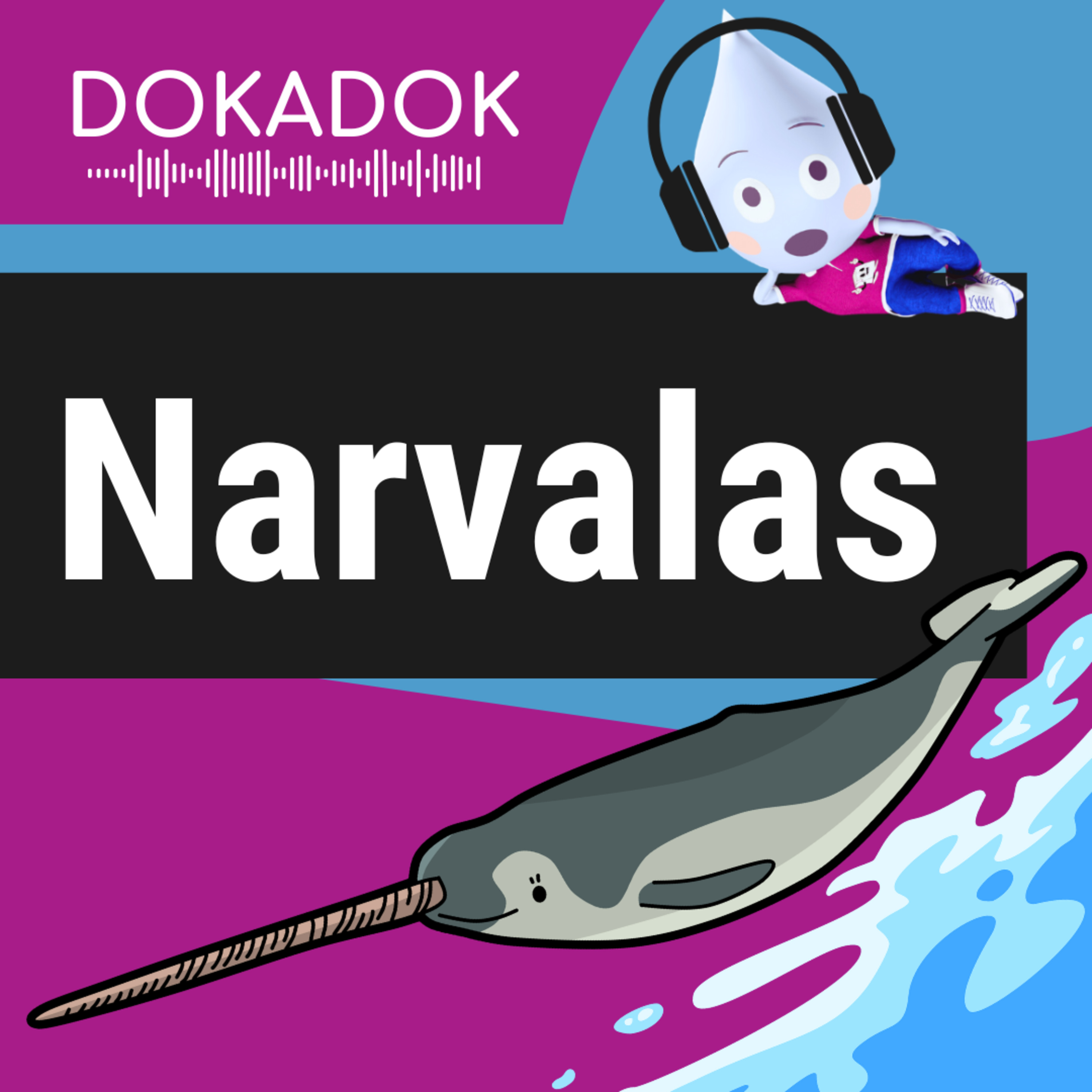 Narvalai - jūrų vienaragiai? 🦄 