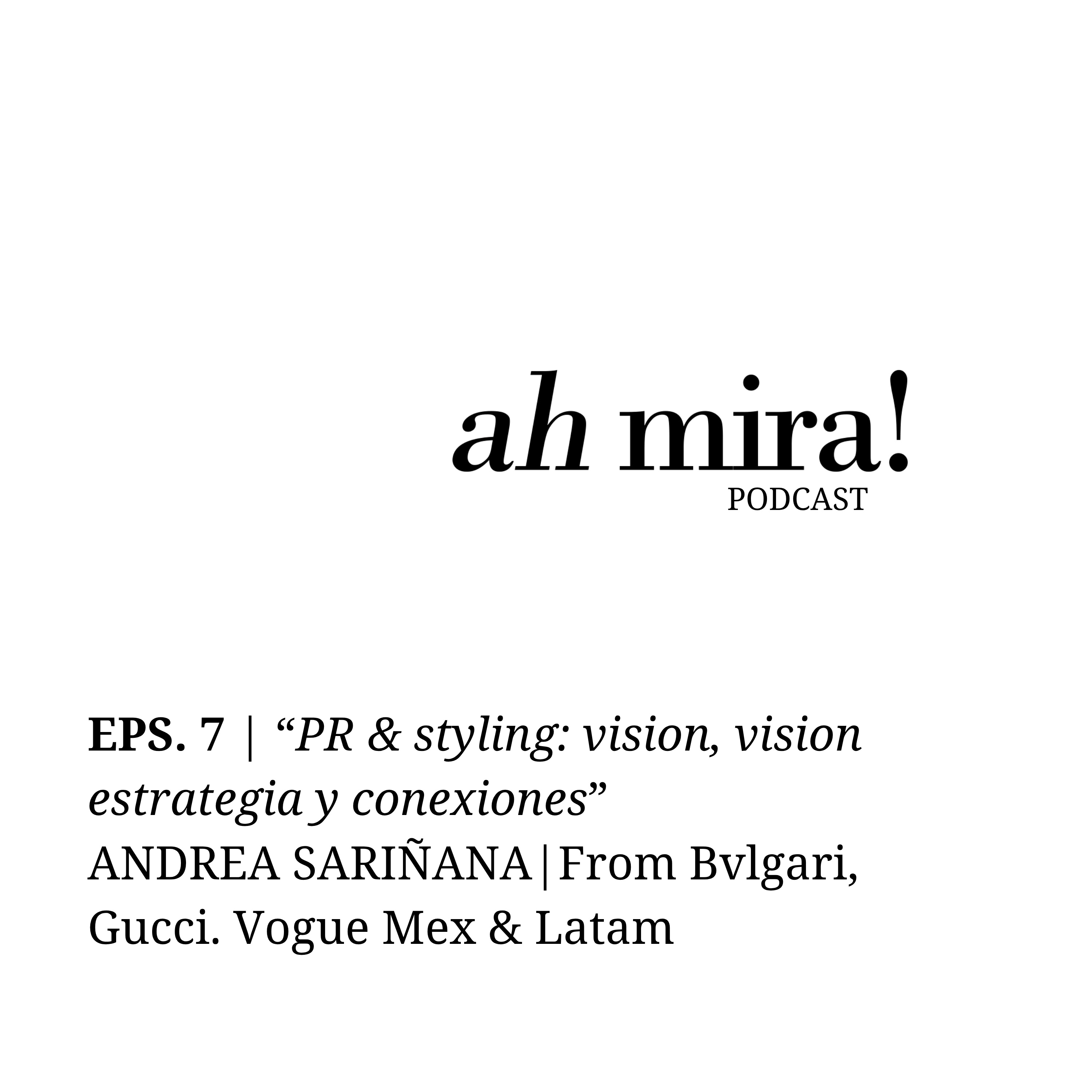 PR & styling: Visión, estrategia y conexiones. episode artwork