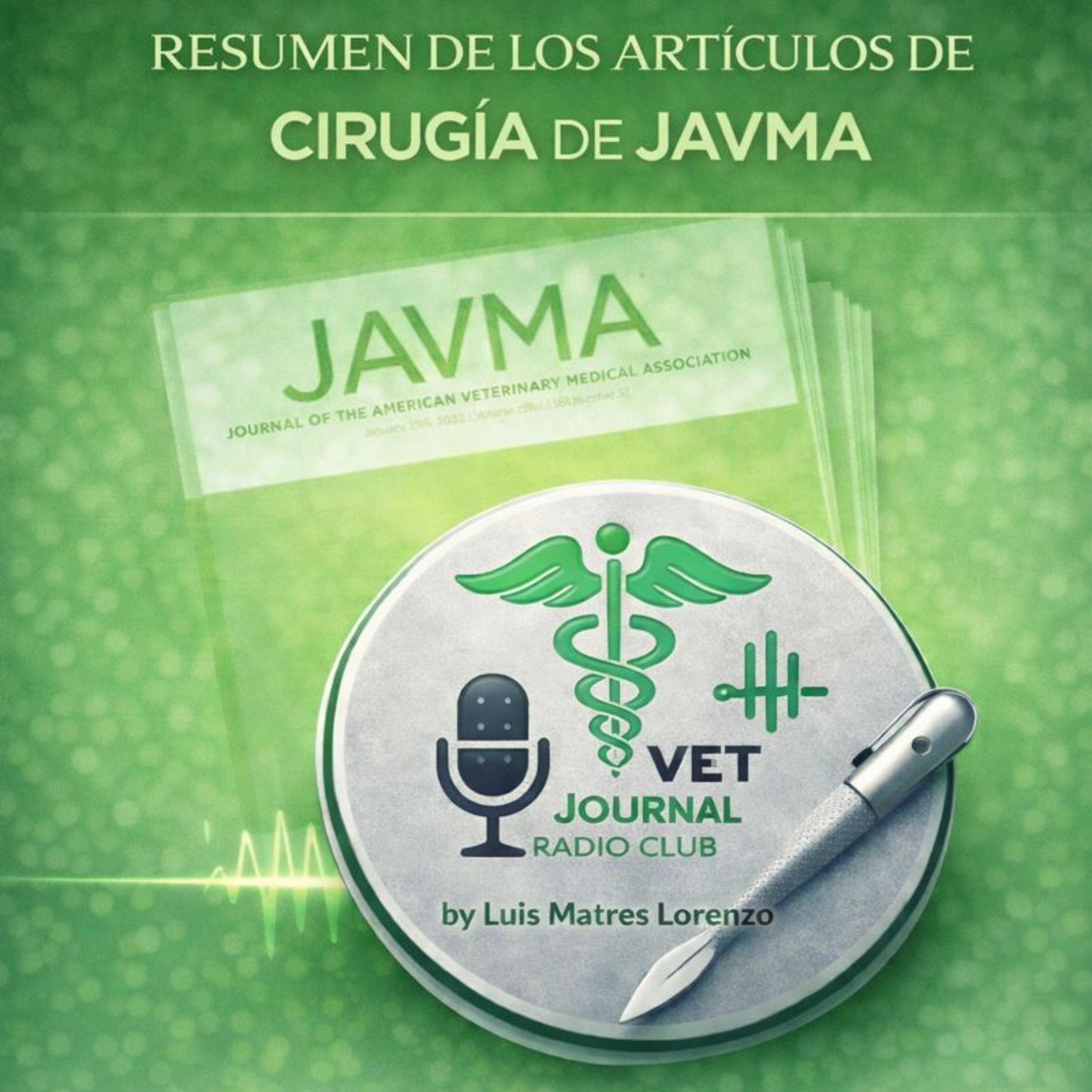 10 # 02/25 JAVMA Shunts complejos, osteosarcoma extraesquelético y vaginectomía episode artwork