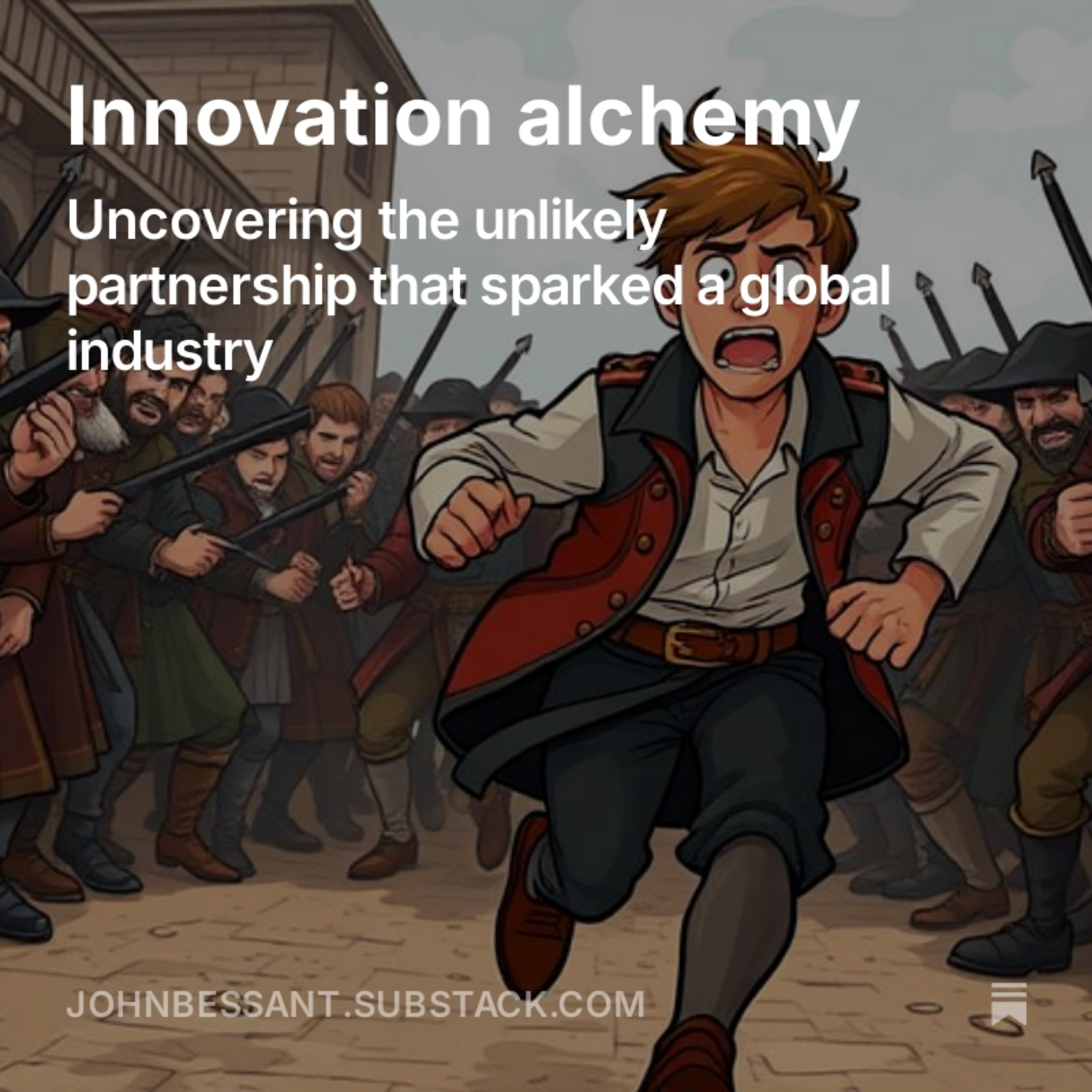 Innovation alchemy: How an unlikley partnership sparked a global inudtsry episode artwork