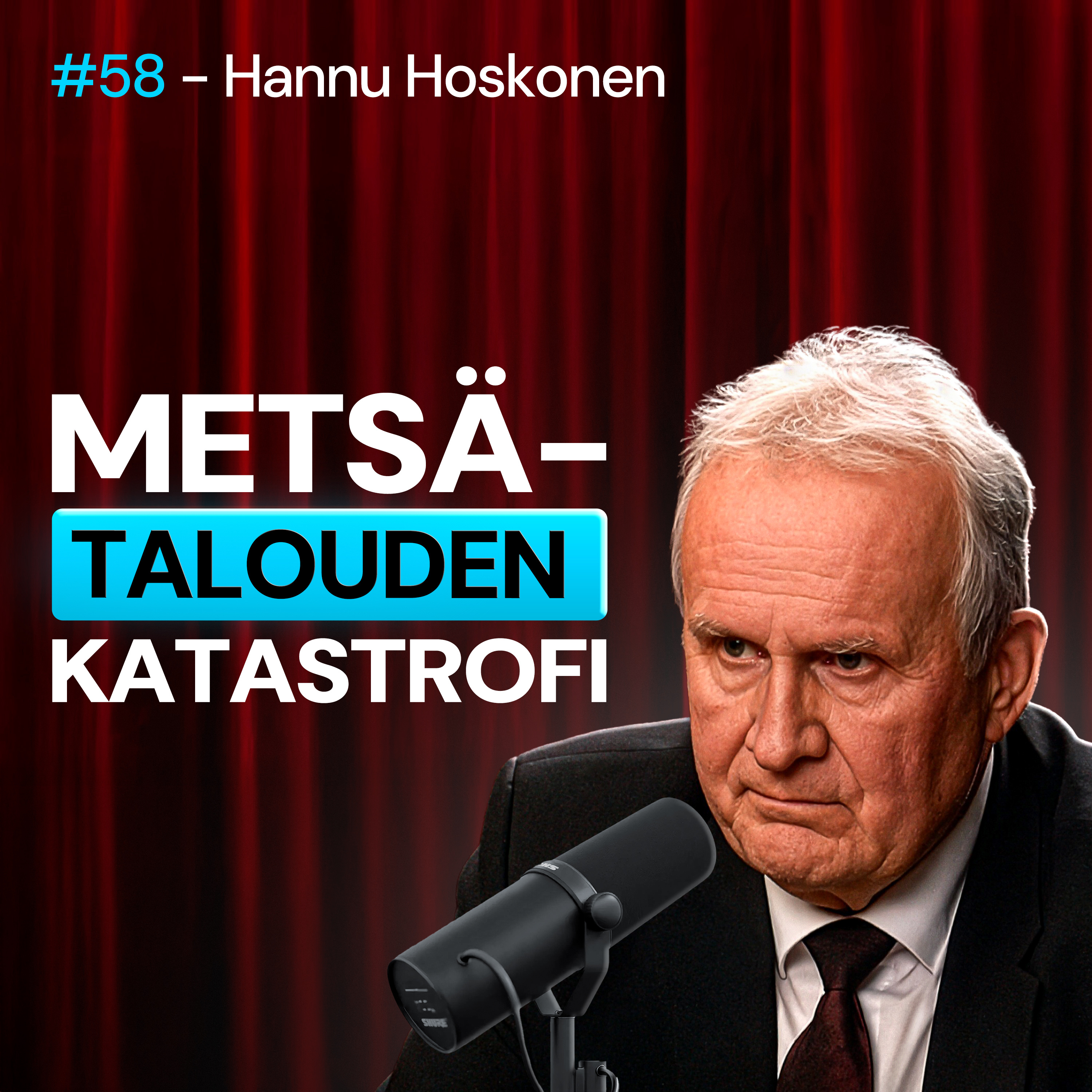 #58 – Hannu Hoskonen: Metsätalouden ROMAHDUS, ilmastovalheet & median puolueellisuus episode artwork