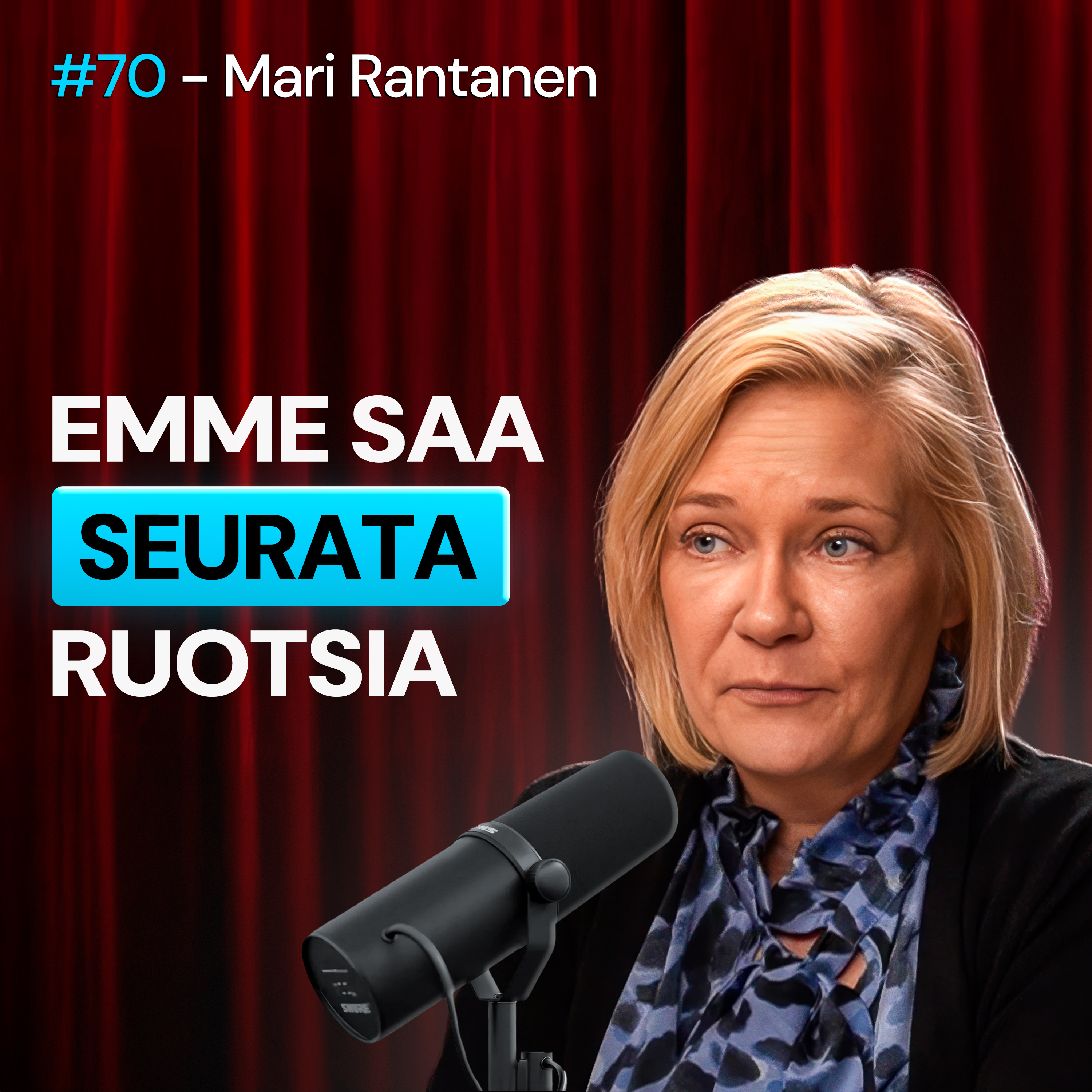 #70 – Sisäministeri Mari Rantanen: Suomen UHATTU Turvallisuus, Järjestäytynyt RIKOLLISUUS & Paperittomien KARKOITUKSET