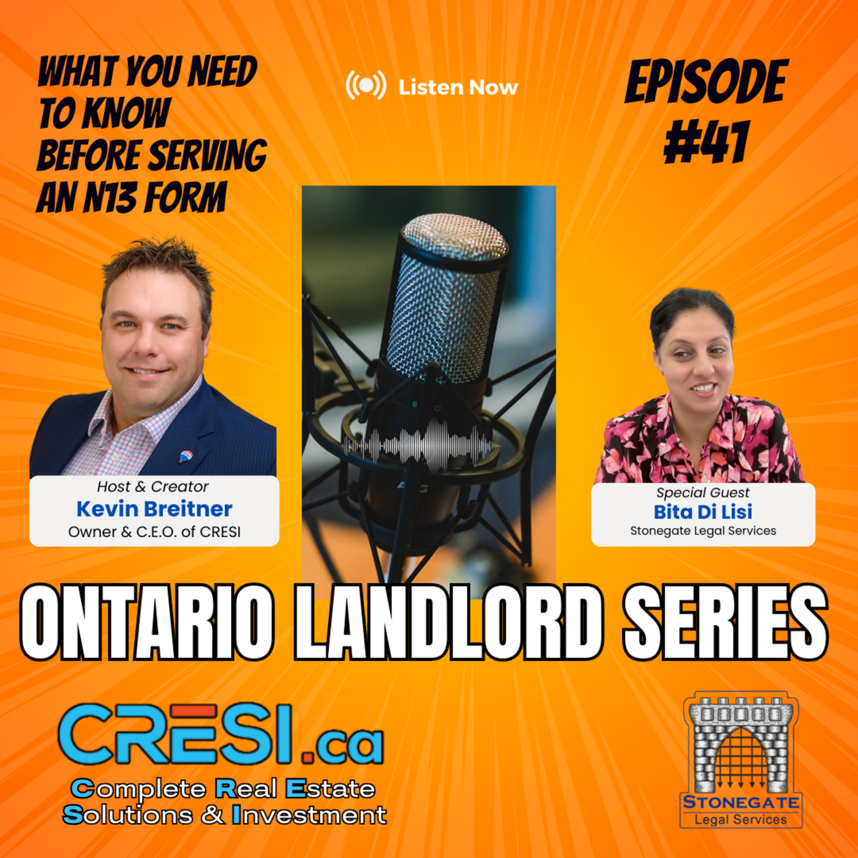 Ontario N13 Form Guide: Renovation Evictions & Tenant Rights Explained | CRESI Landlord Series episode artwork