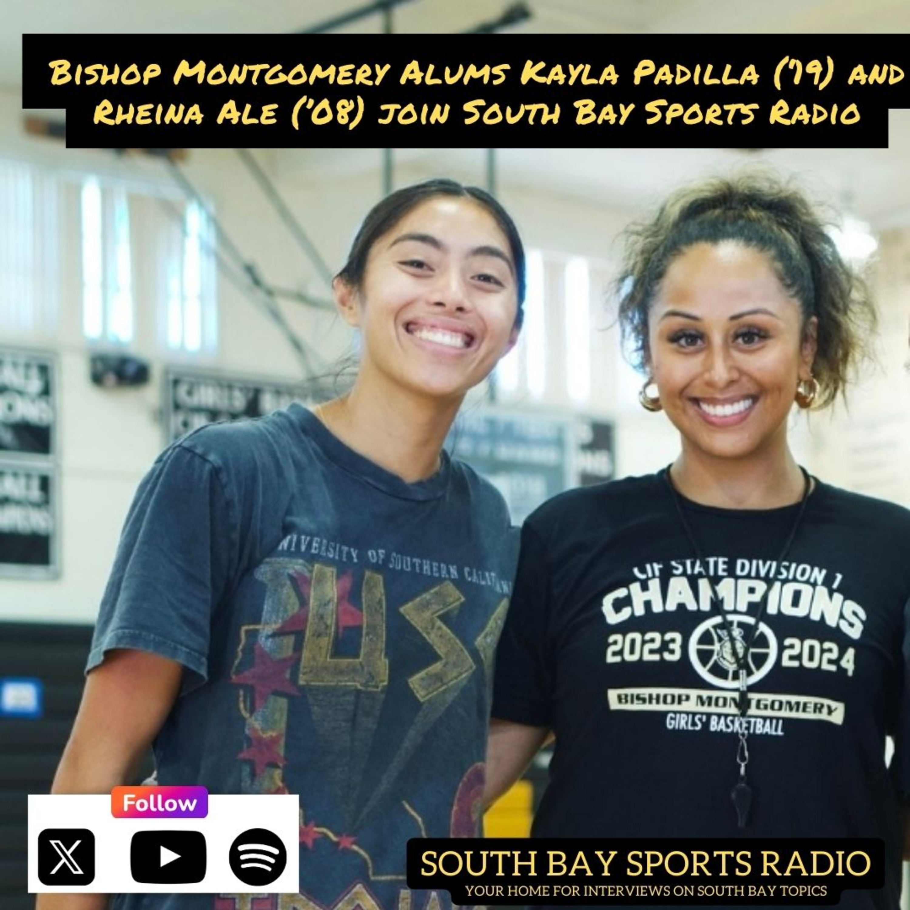 Ep. 19: Kayla Padilla & Rheina Ale, Bishop Montgomery, following LA Marathon episode artwork