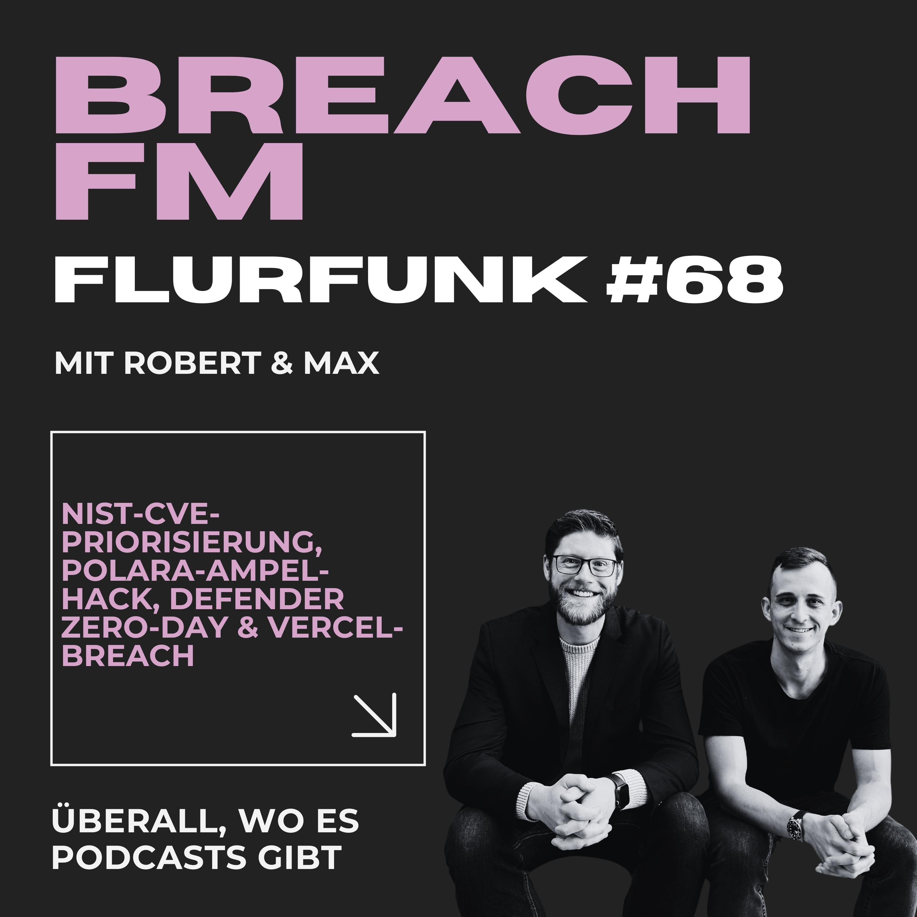 Flurfunk - NIST-CVE-Priorisierung, Polara-Ampel-Hack, Defender Zero-Day & Vercel-Breach episode artwork
