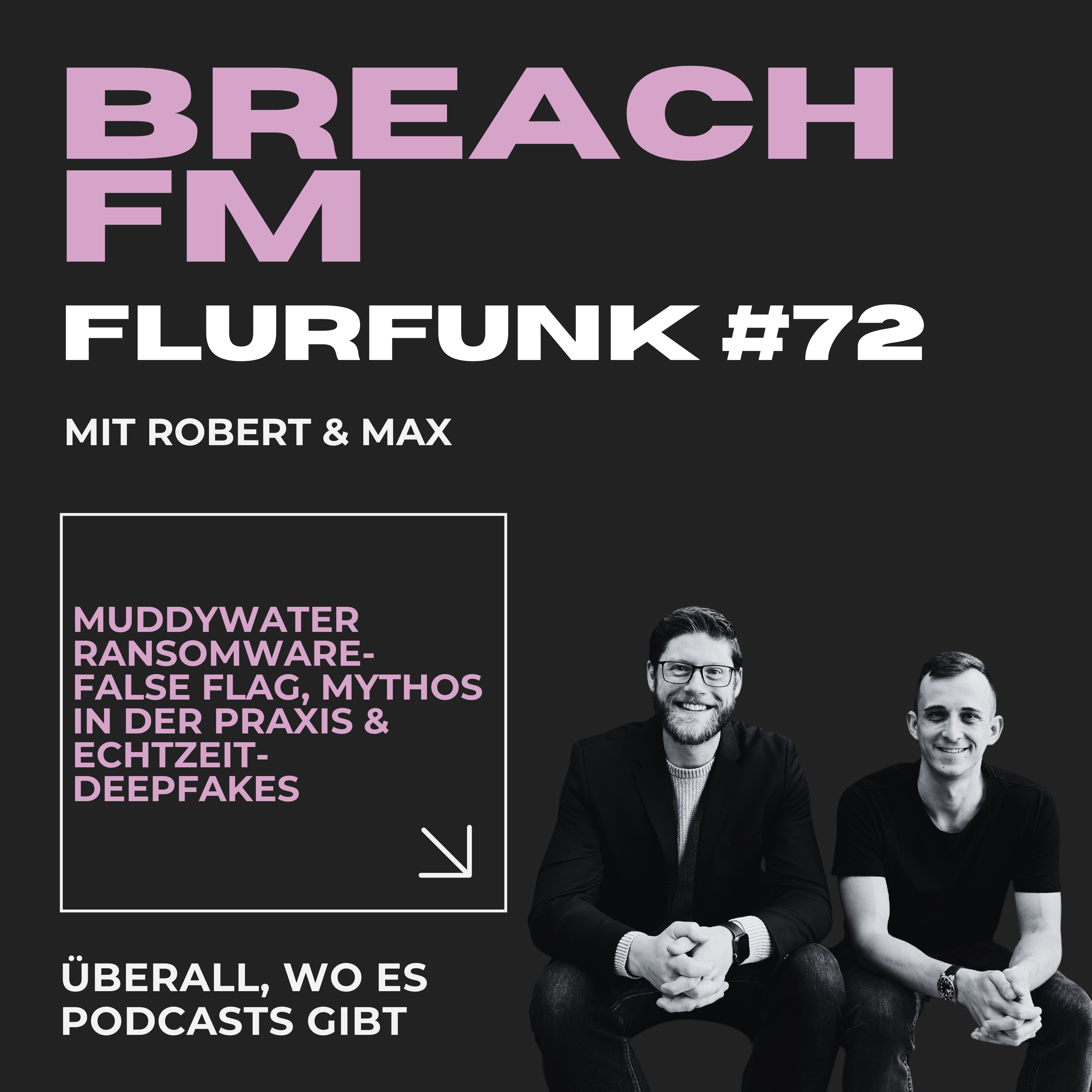 Flurfunk - MuddyWater Ransomware-False Flag, Mythos in der Praxis & Echtzeit-Deepfakes episode artwork