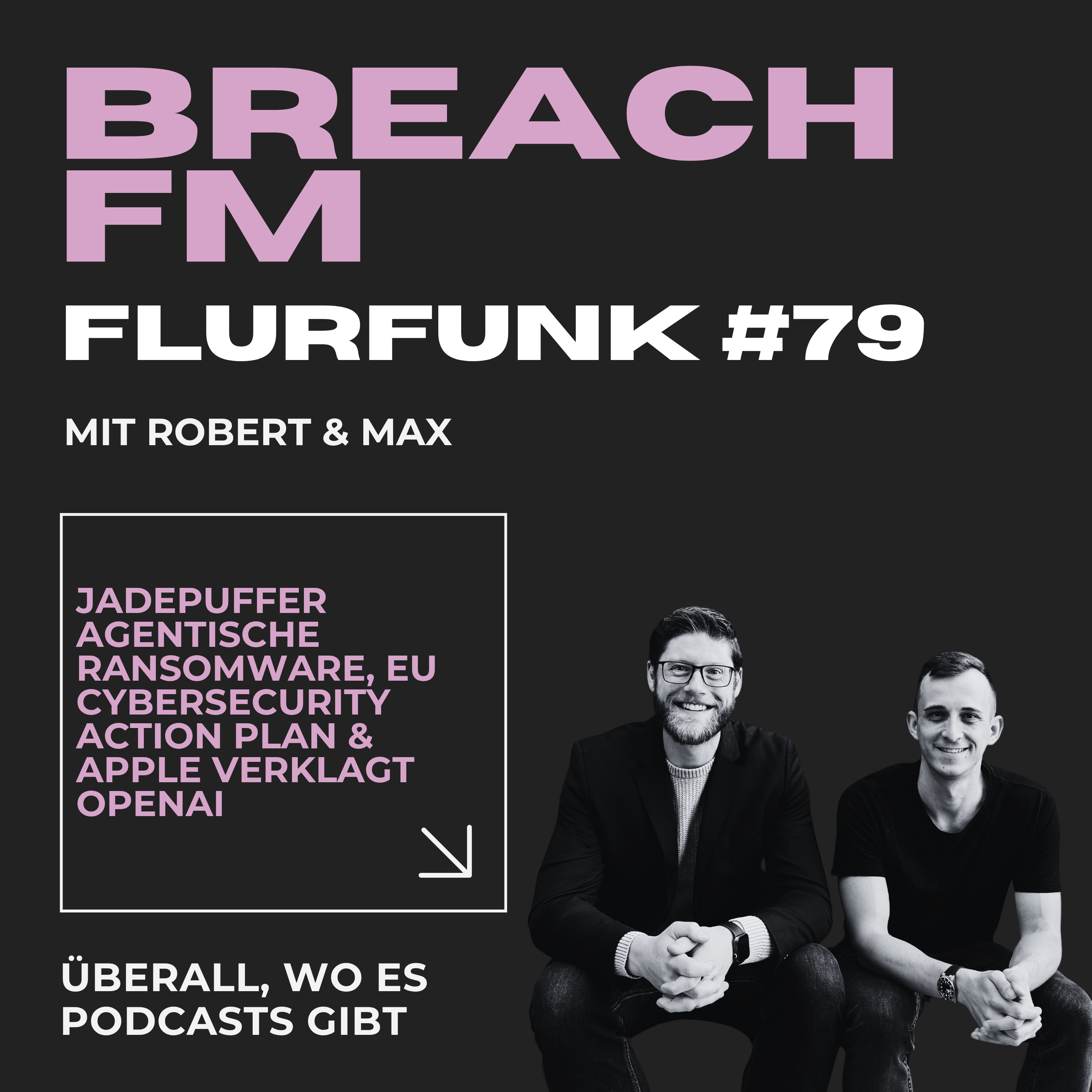 Flurfunk - JadePuffer agentische Ransomware, EU Cybersecurity Action Plan & Apple verklagt OpenAI episode artwork