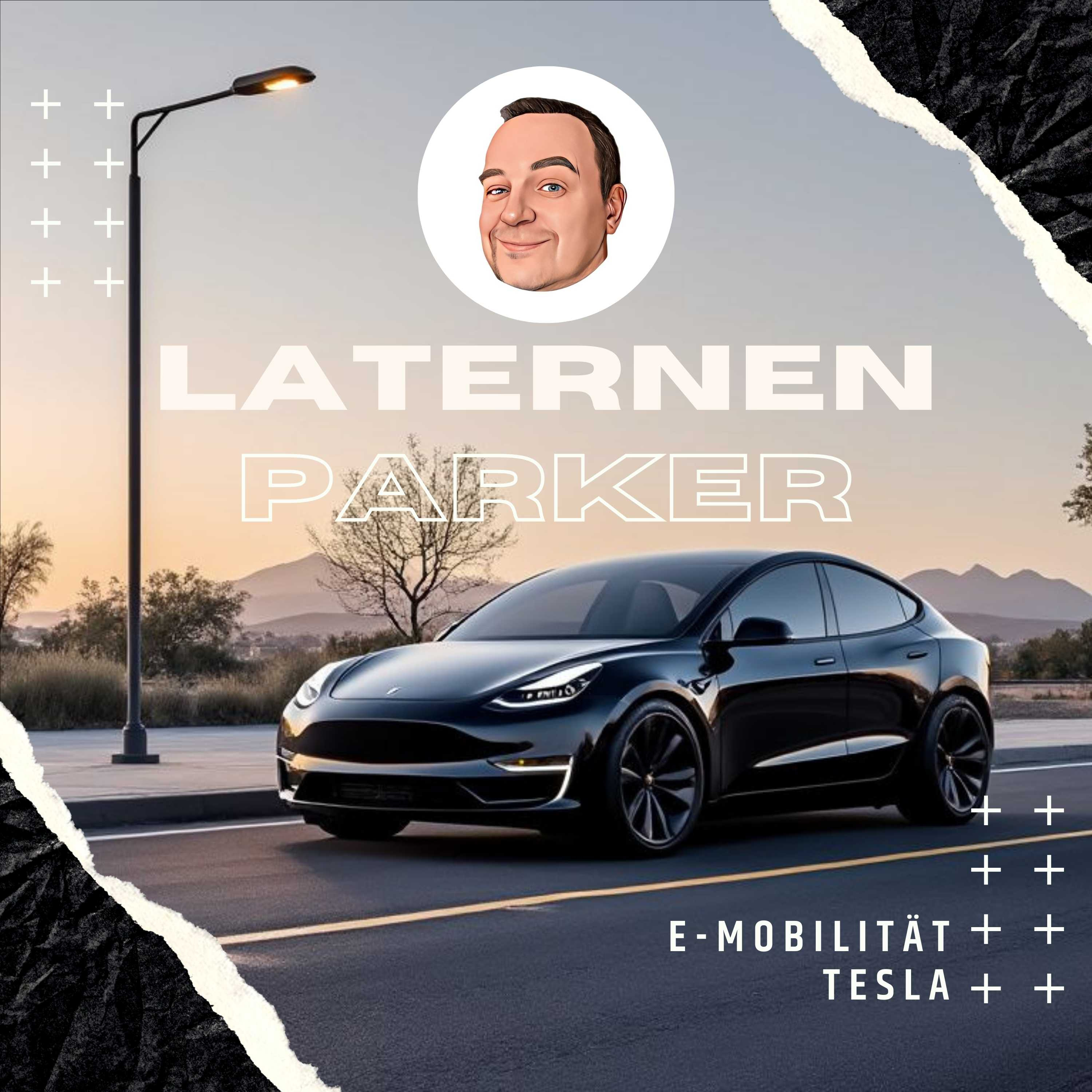 Laternenparker: E-Mobilität und Tesla