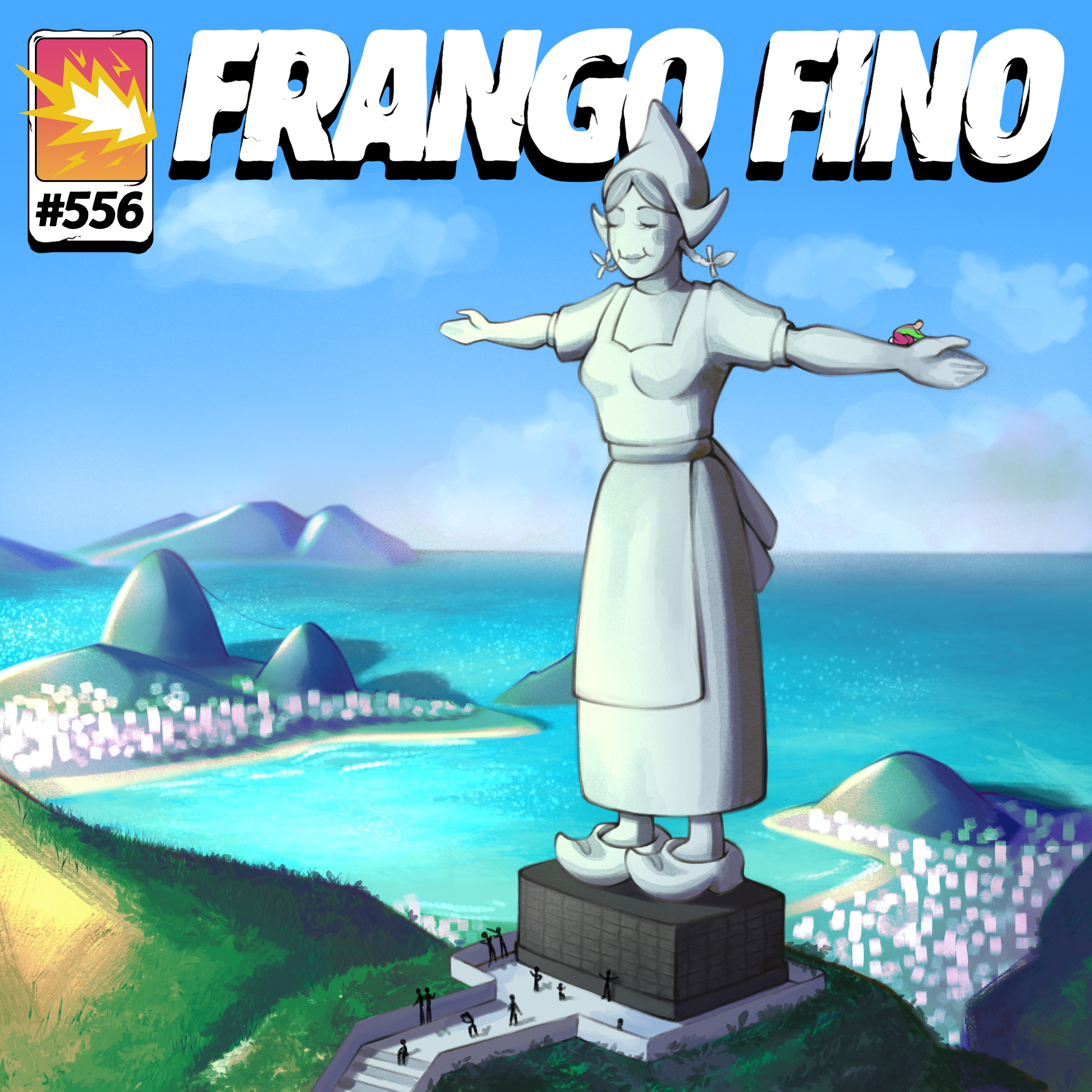 FRANGO FINO 556 | MARIO GALAXY, K-DRAMAS E PIPI PEQUENO DO H1TL3R