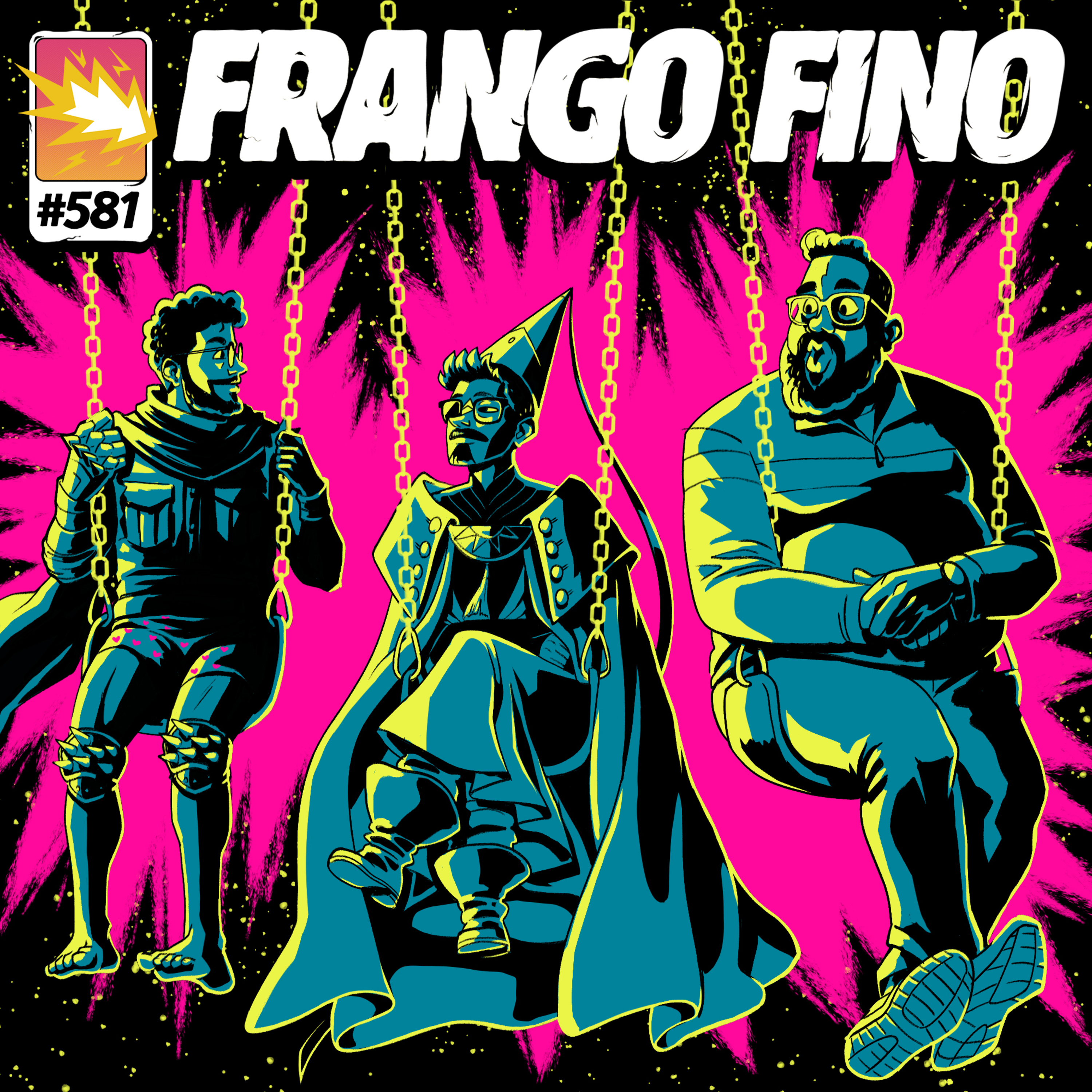 FRANGO FINO 581 | LIVRO, MANGÁ E SÉRIE IMPERDÍVEIS 