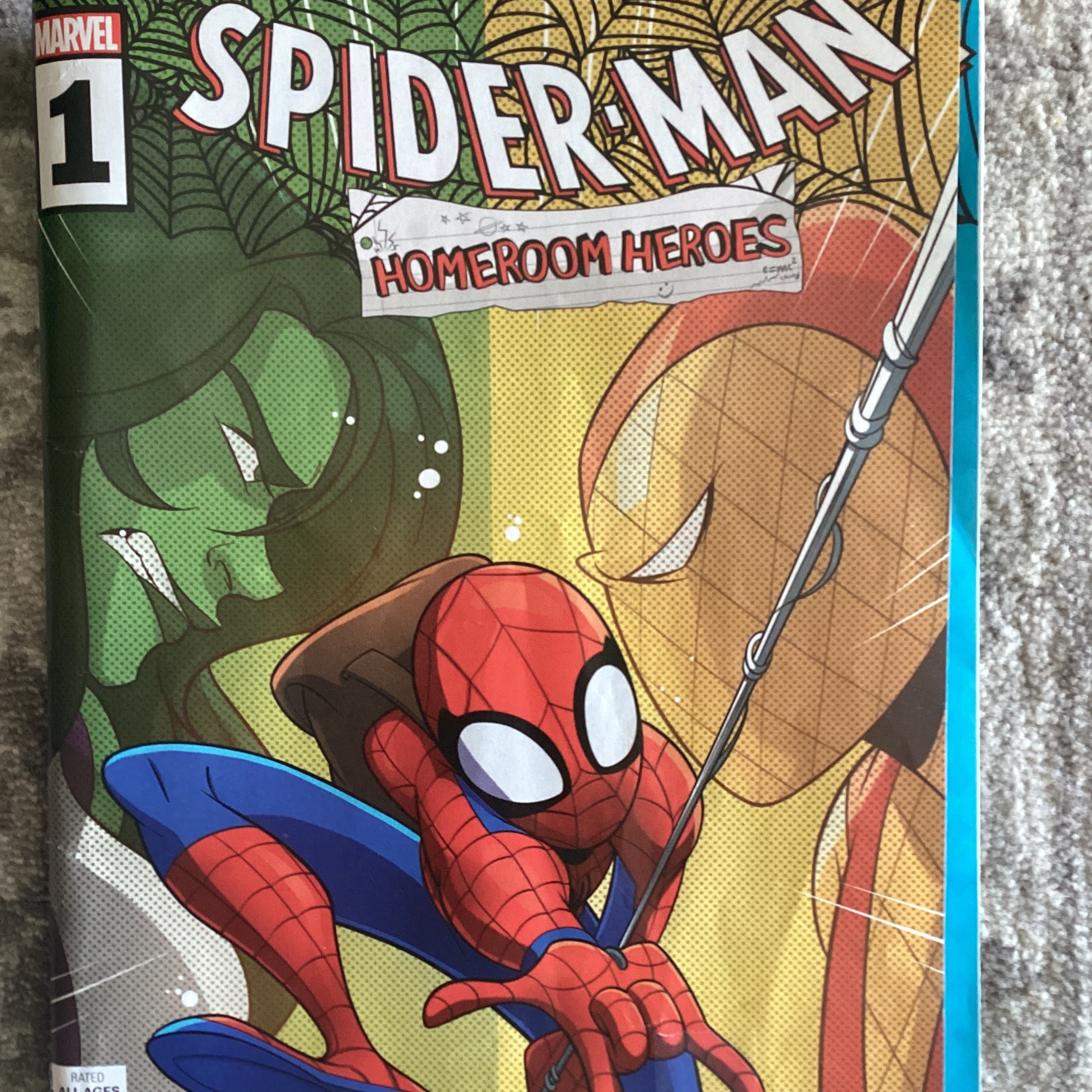 Episode 7: Spider-man Homeroom Heroes episode artwork