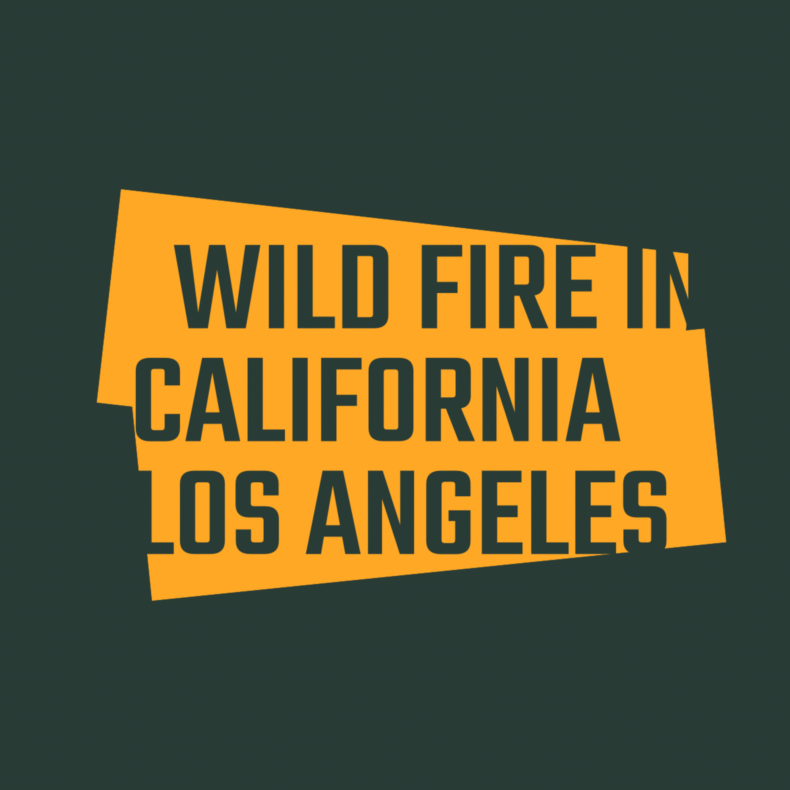 wow, fire in Los Angeles episode artwork
