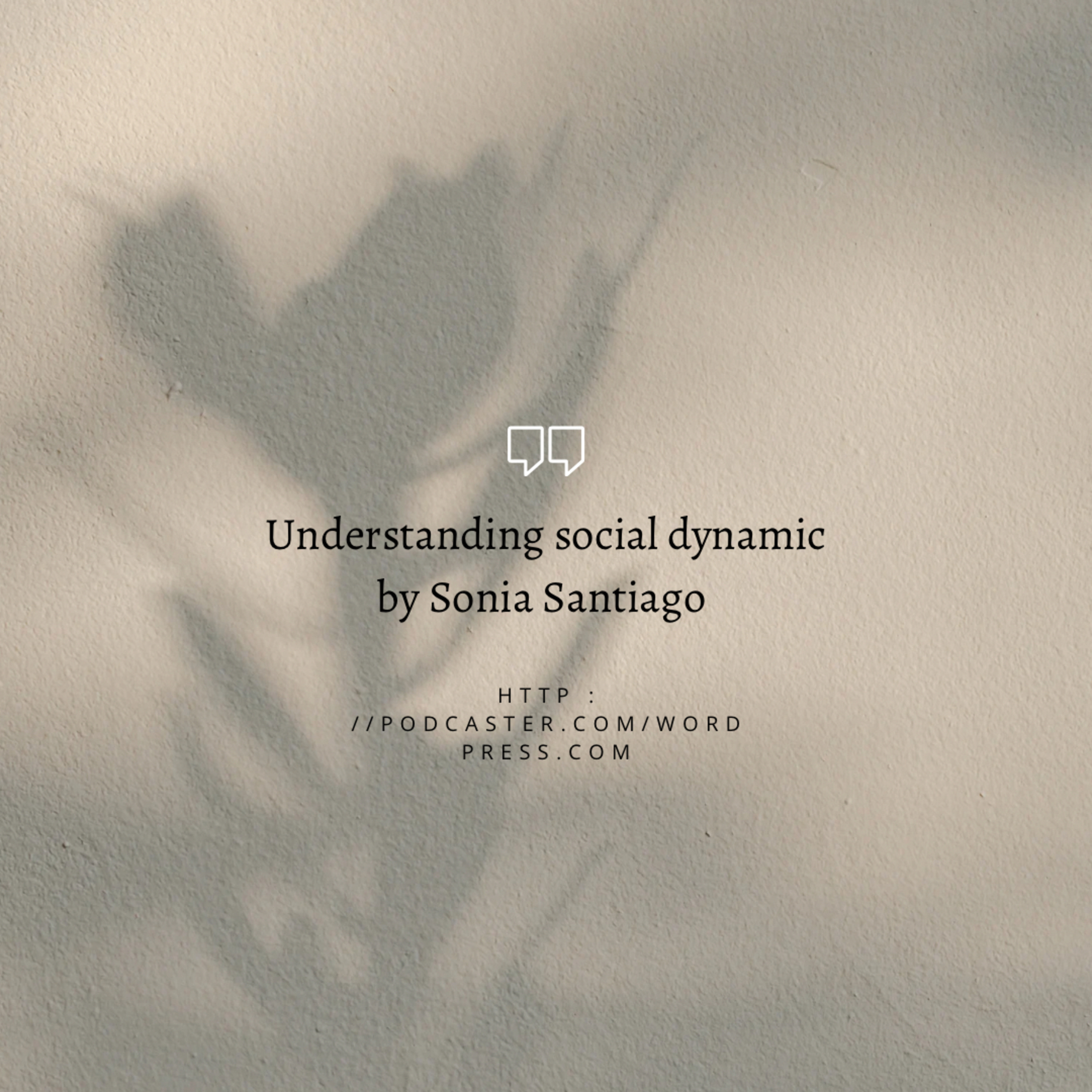 Understand the social dynamics episode artwork