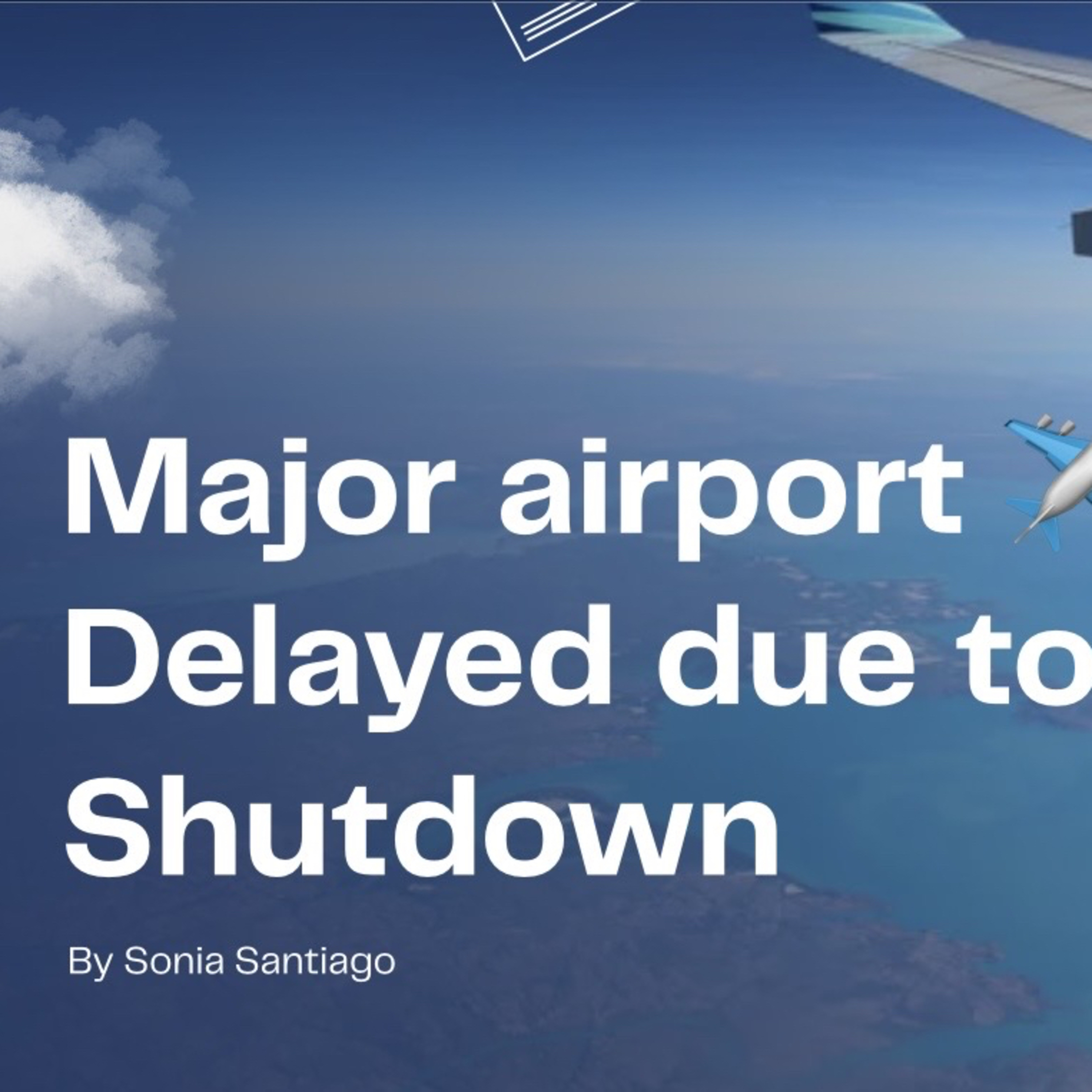 Major airport delayed  episode artwork