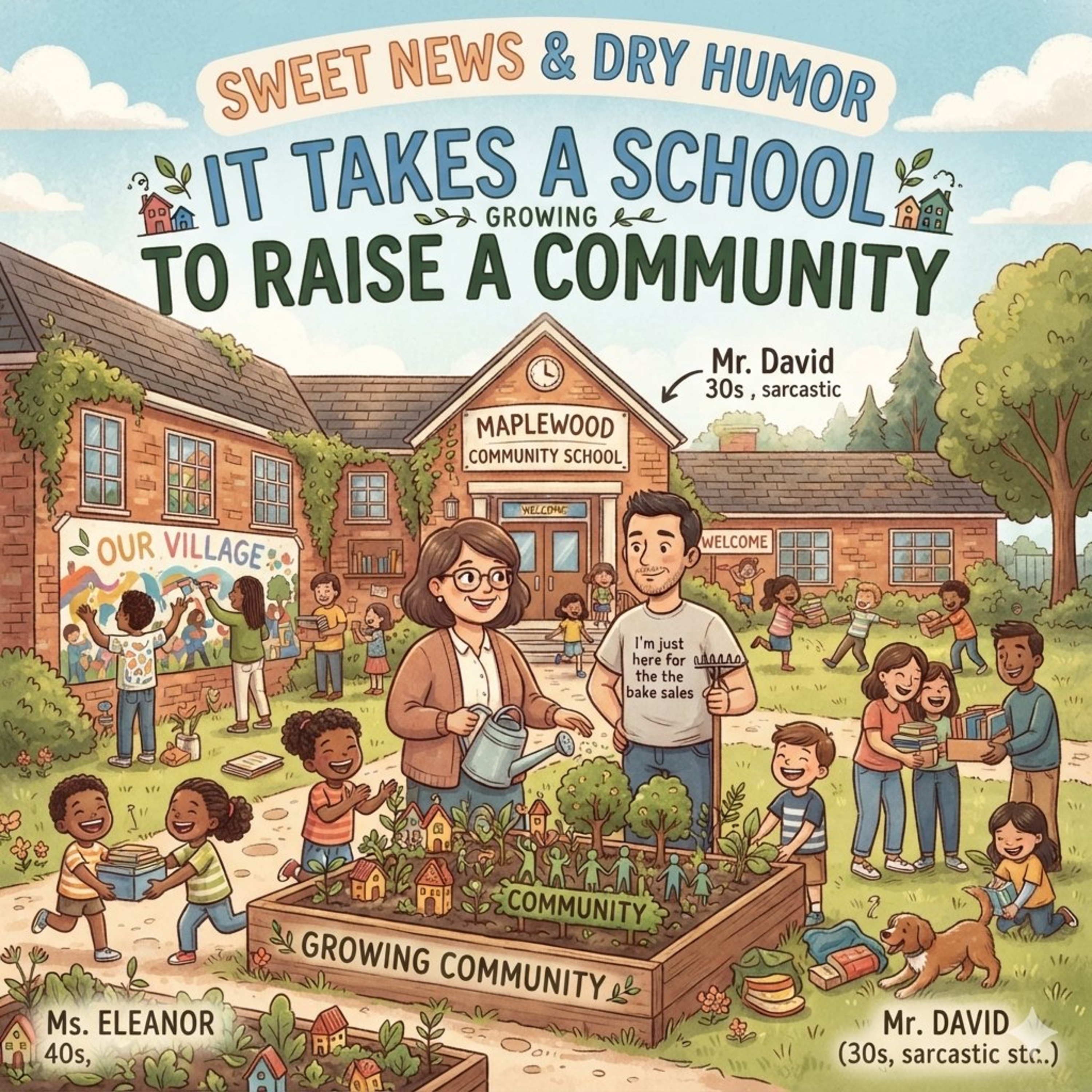 It takes a a school 🎒📚to raise a community  episode artwork