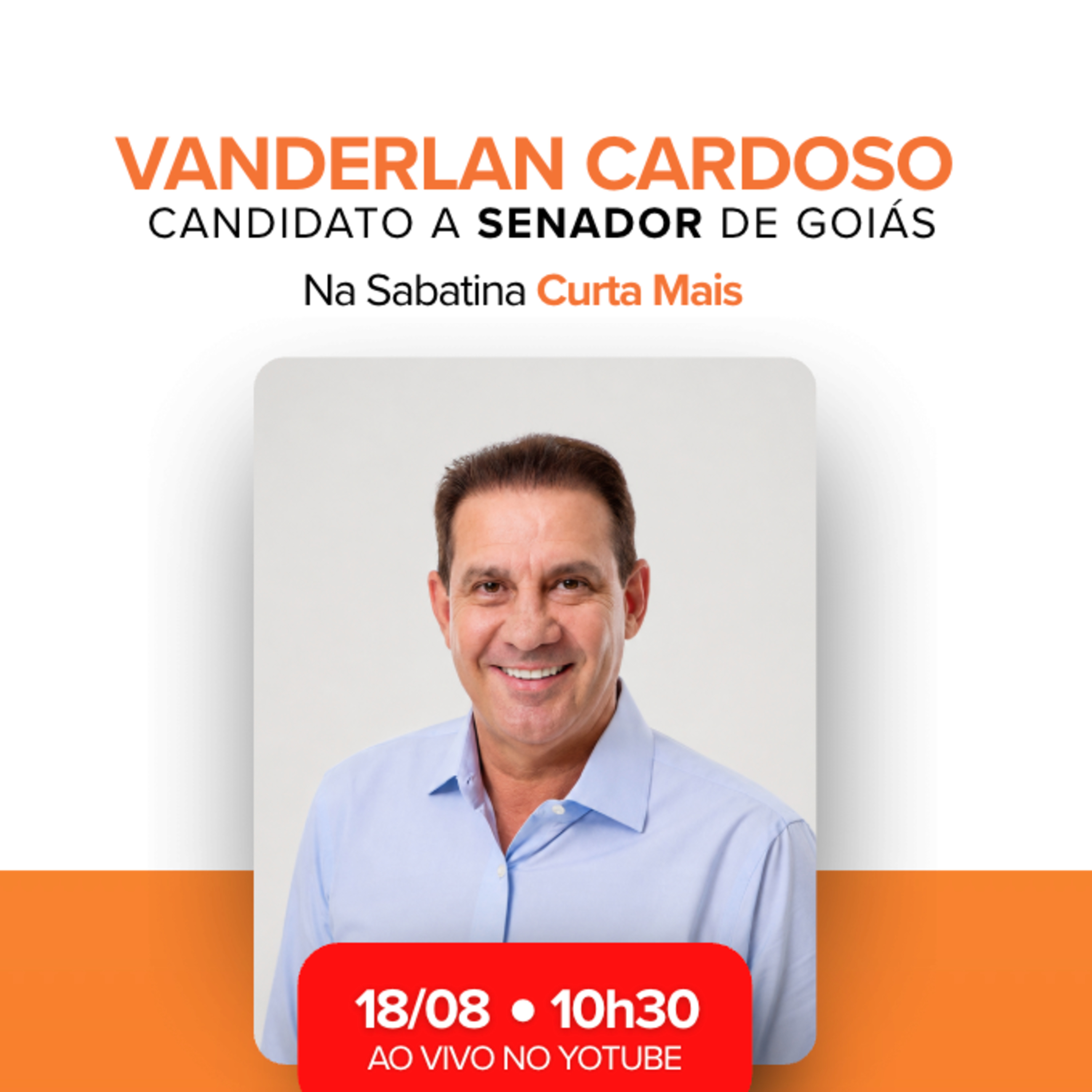 Vanderlan Cardoso (Senado) | Sabatina Curta Mais com Marcelo Albuquerque episode artwork