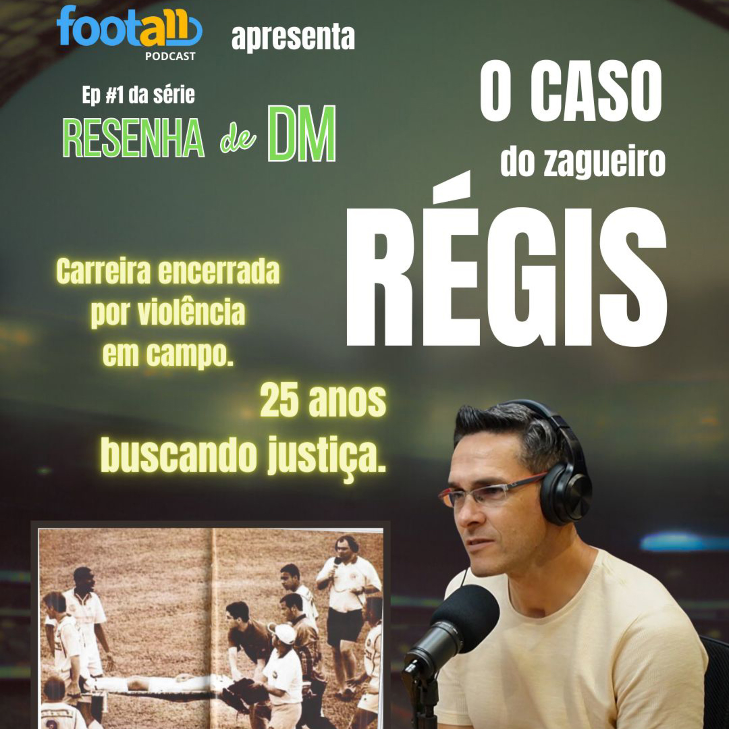 Zagueiro Régis, ex-Caxias, teve a carreira encerrada por ser agredido em campo - e quer justiça. episode artwork