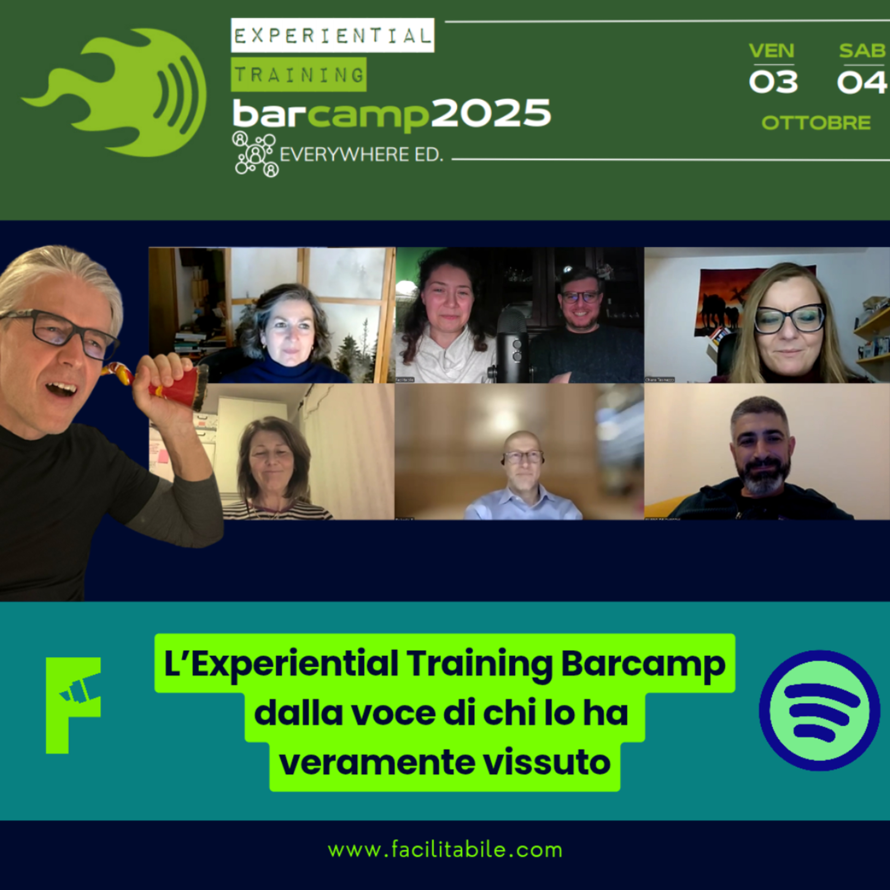 L'Experiential Training Barcamp raccontato da chi lo ha veramente vissuto episode artwork