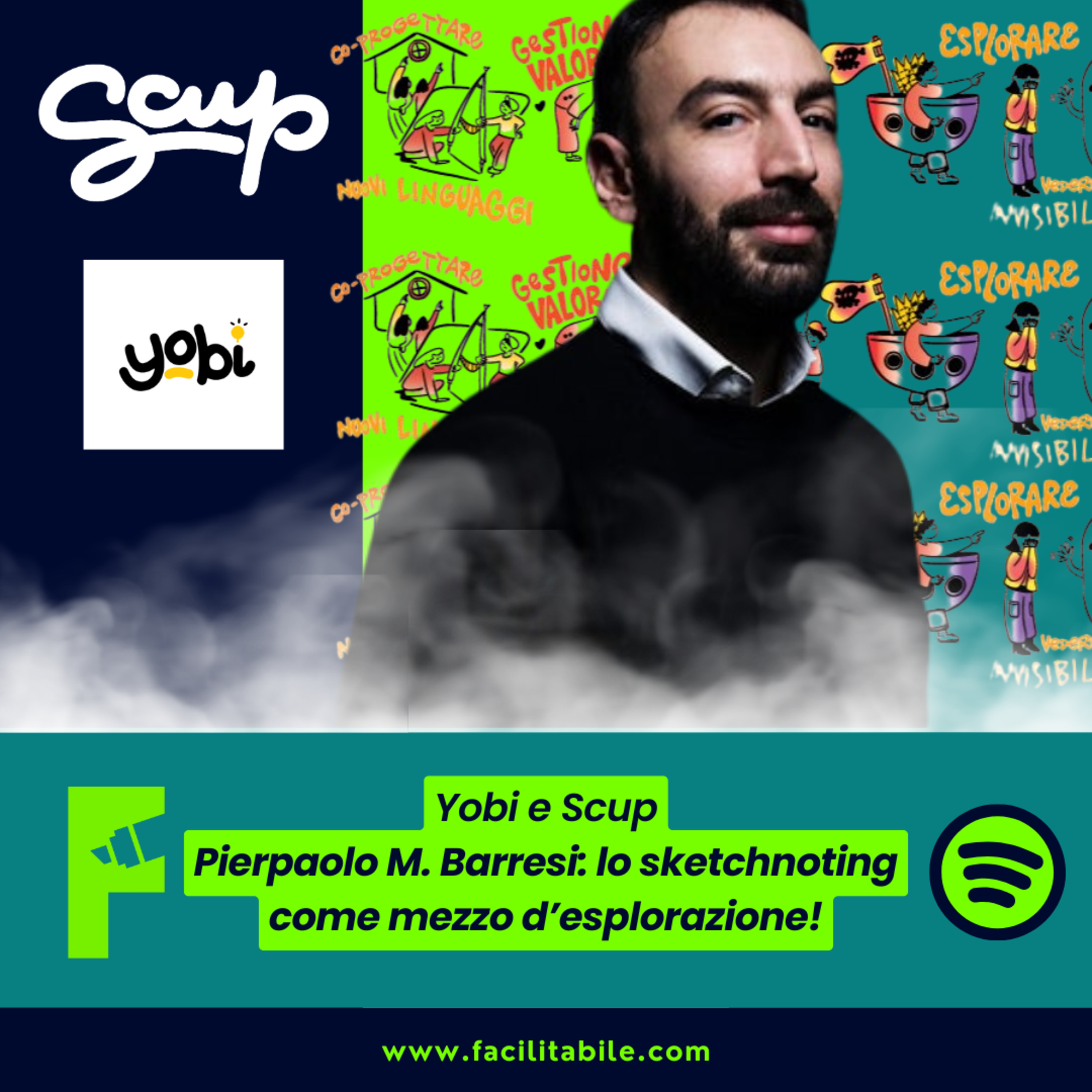 CoT - Pierpaolo Barresi, lo scribing come strumento di facilitazione ed il motto: uccidi il tuo ego!