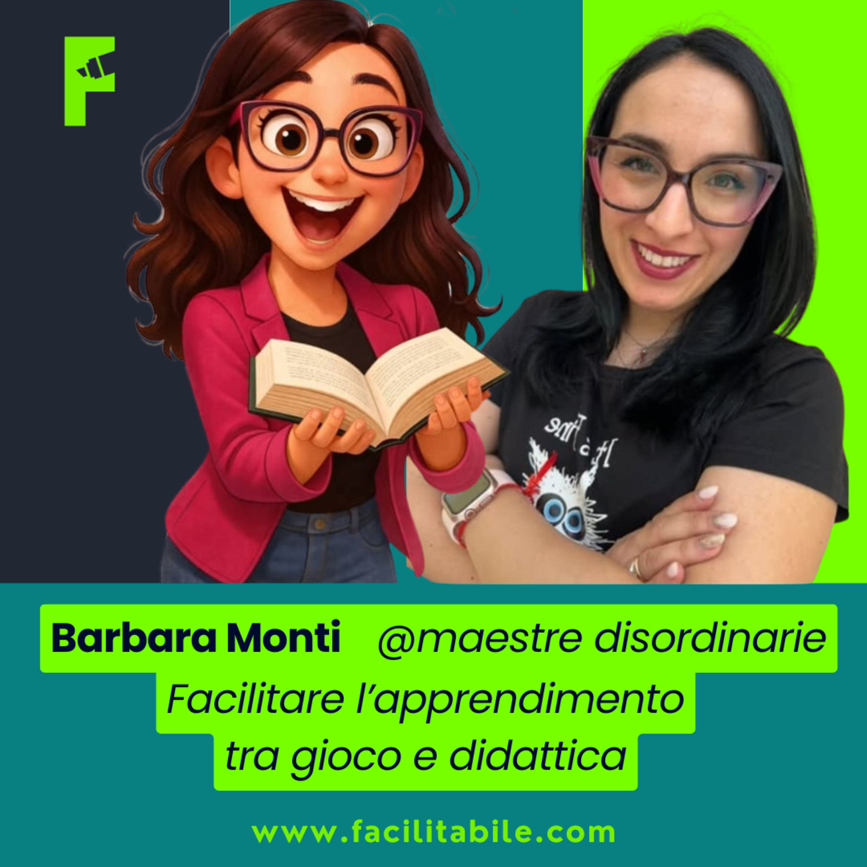CoT - Barbara Monti (@maestredisordinarie): Facilitare l’apprendimento tra Gioco e Didattica episode artwork