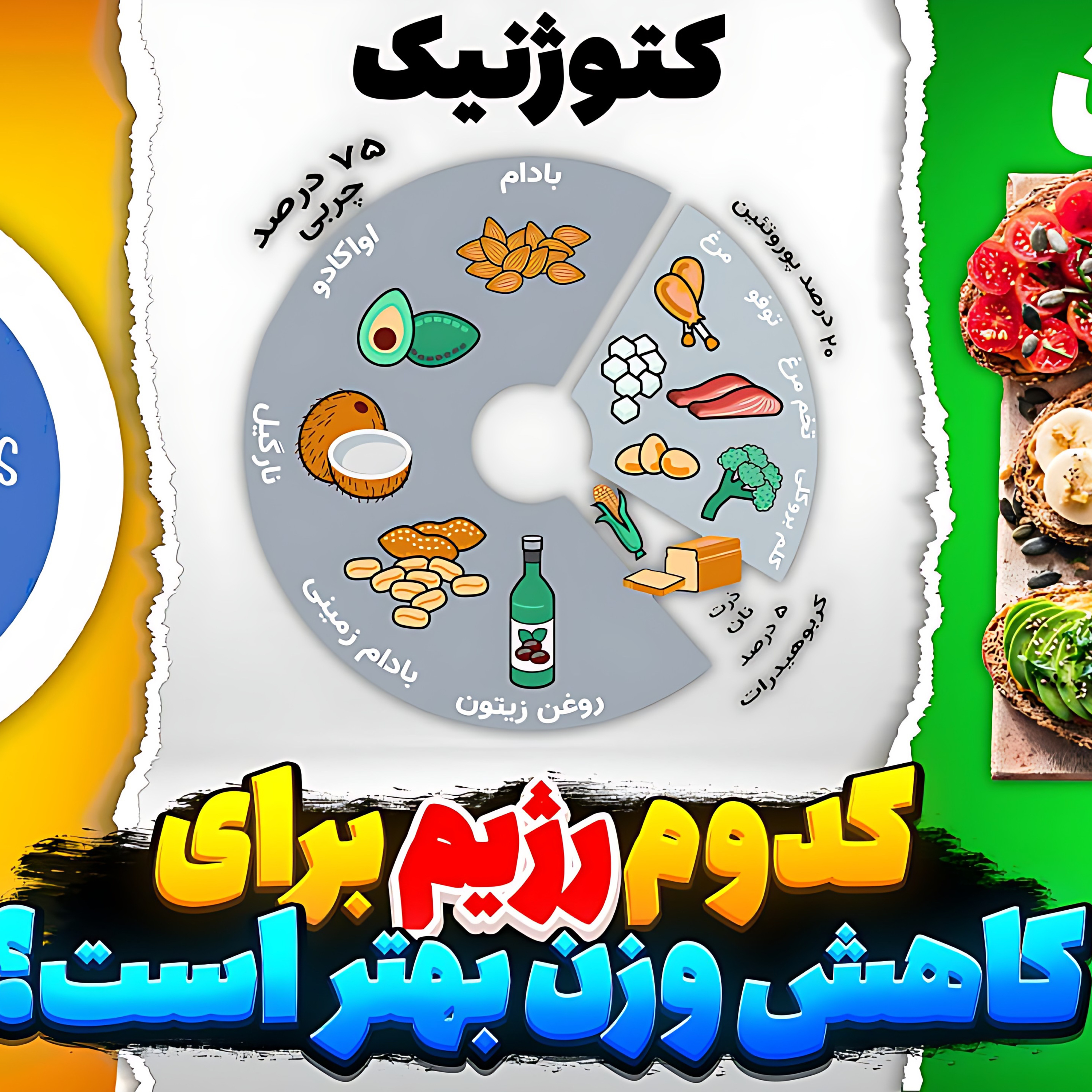 کاور 17.کدام رژیم برای کاهش وزن بهتر است؟ پارت چهارم (دیپ گپ)