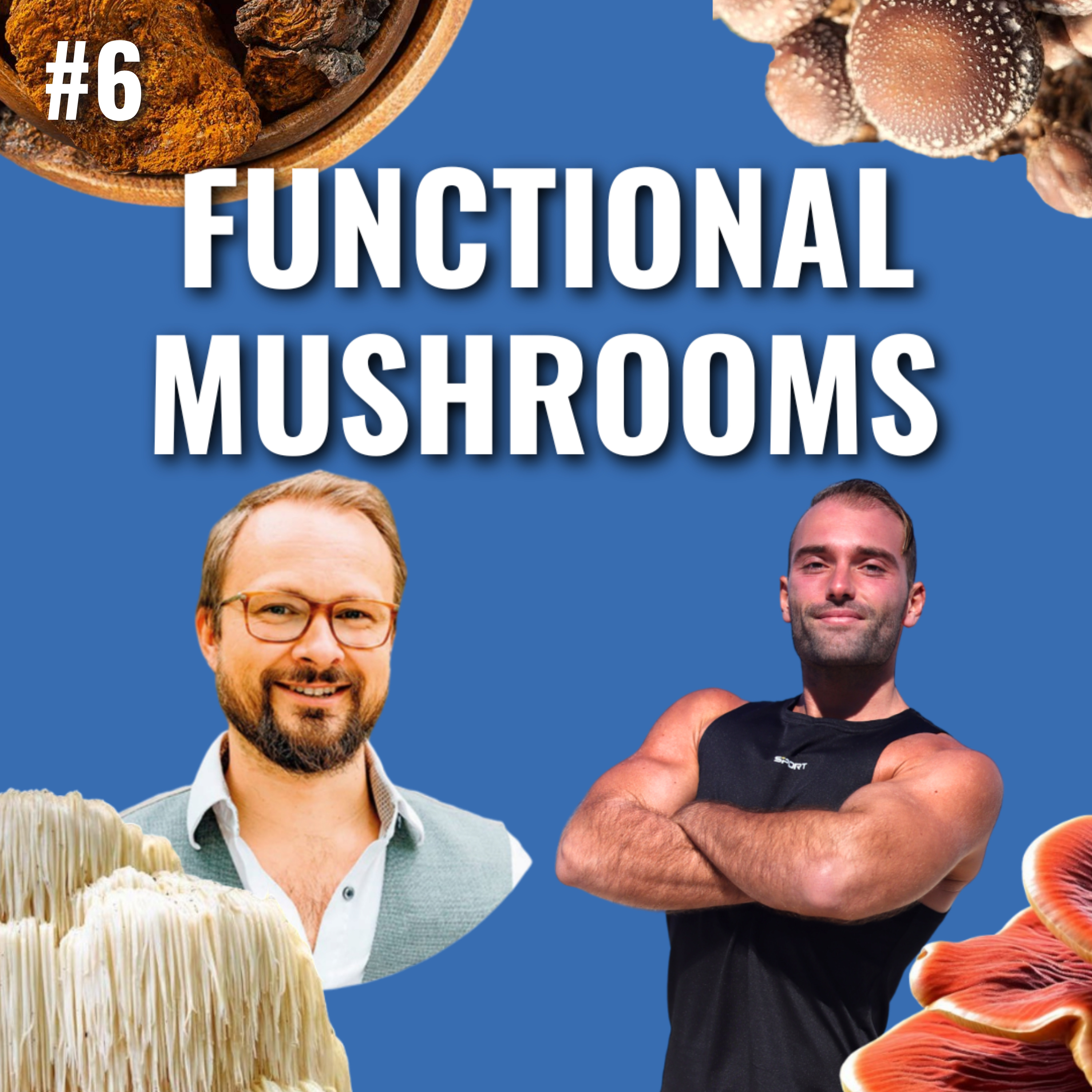 FUNCTIONAL MUSHROOM BENEFITS | FUNGI | Nootropic | Lions Mane, Chaga, Reishi | Healthy Living with Eric Puro | Kaapa Mushrooms