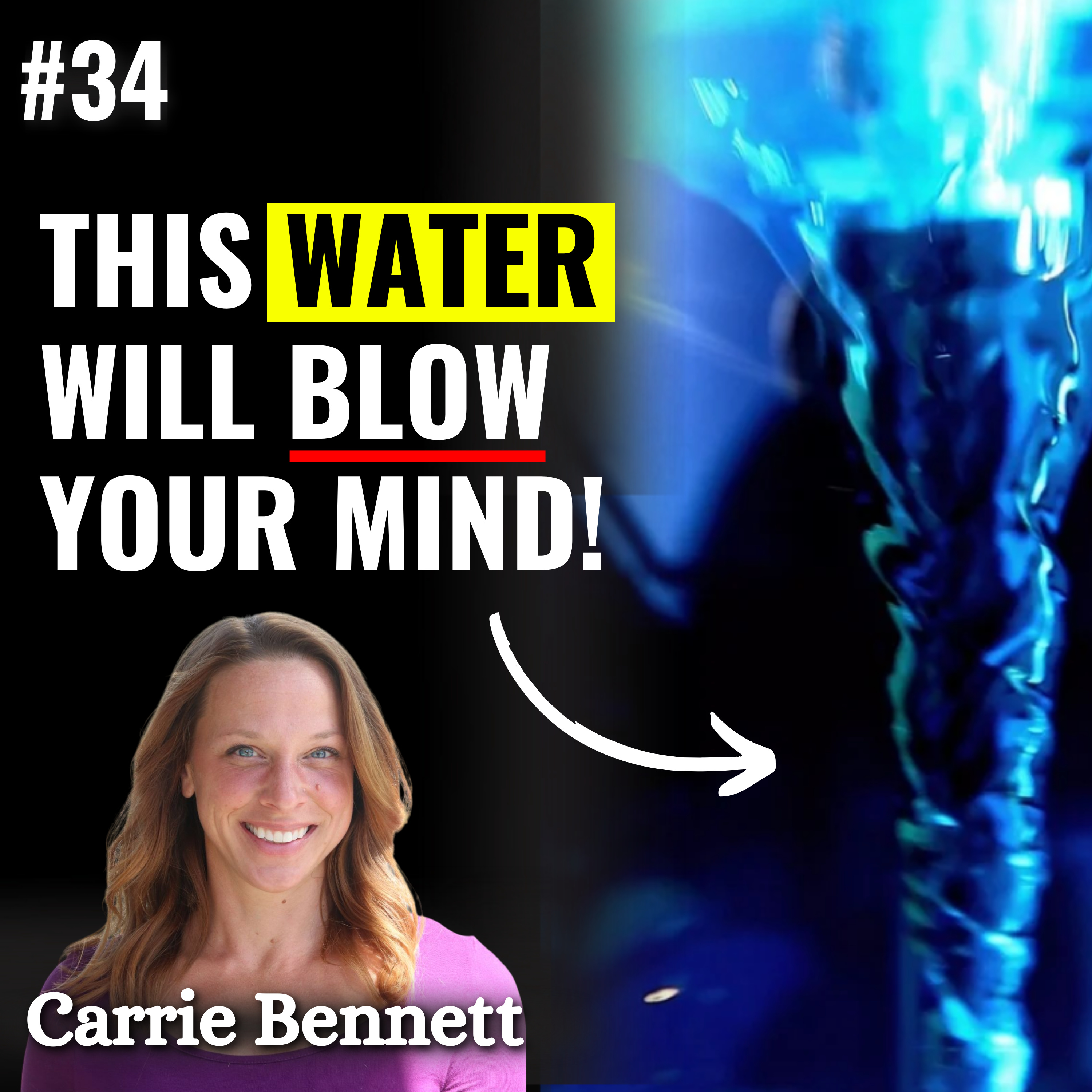 Carrie Bennett Explains Exclusion Zone Water 💦 Mitochondrial Health, Cellular Hydration, Fascia, Structure EZ Water, Importance of Grounding, Cold Exposure, Movement & Sunlight on Water