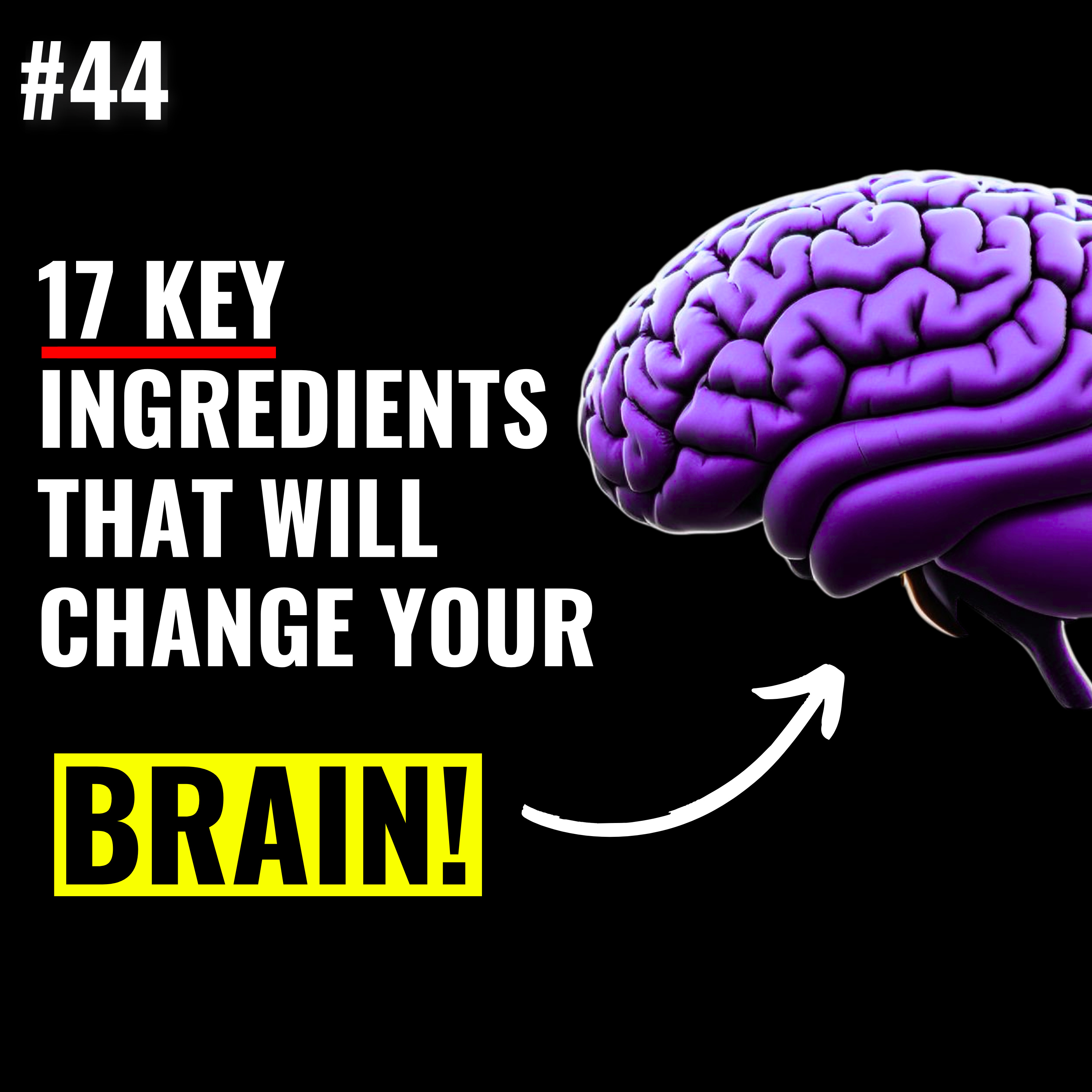 Boost Focus, Cognition & Clarity with these Key ingredients for Brain Health, Function & Mental Health | ADHD, Anxiety, Depression | Mental Clarity, Genius Mountain Drop, Shilajit, Brain Health Foods