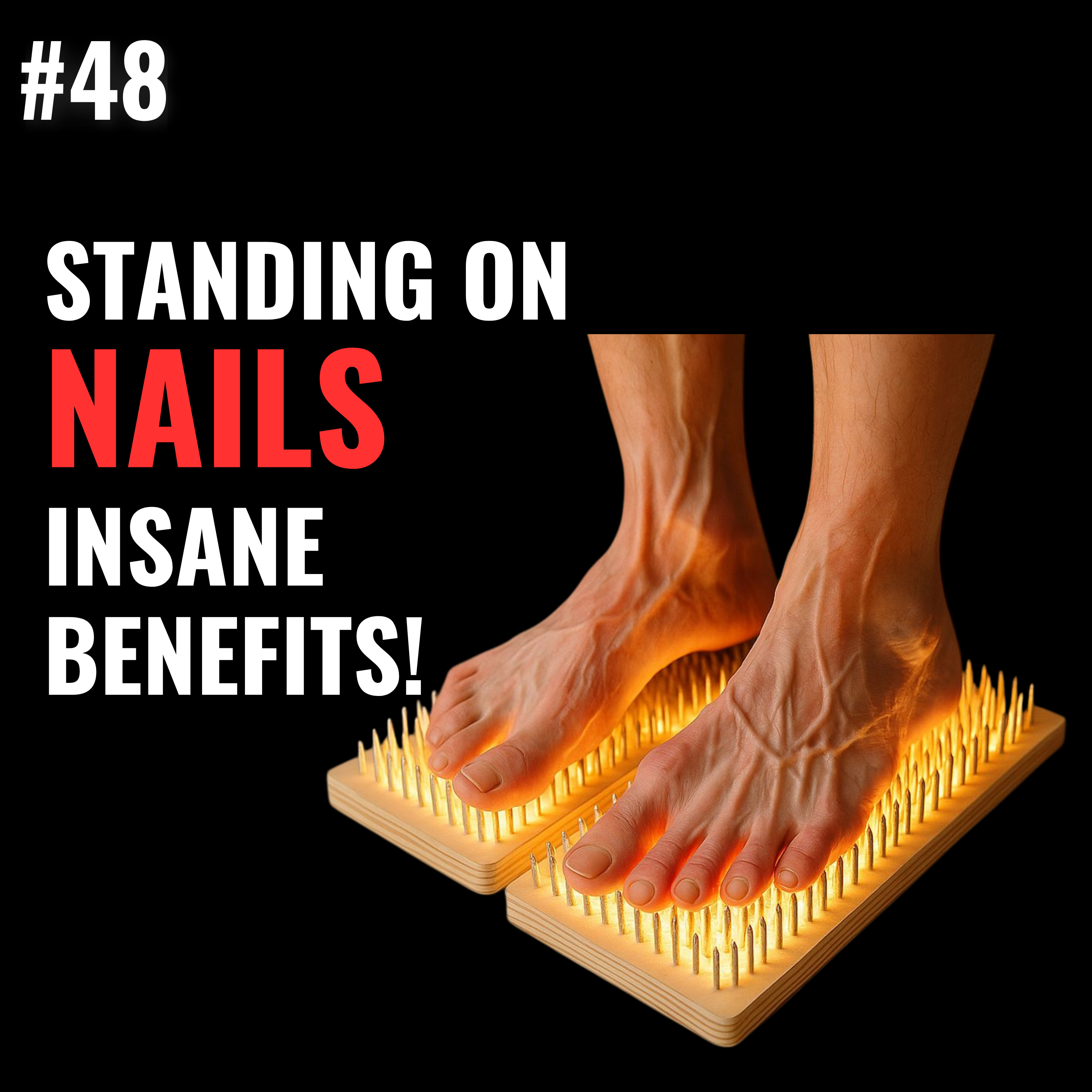 Nail Board Benefits - Unlock Focus, Concentration and Mental Health | Sadhu Board Therapy for Stress Management | Reflexology, Acupressure Therapy, Sadhu Board Meditation, Yoga Pain Practice