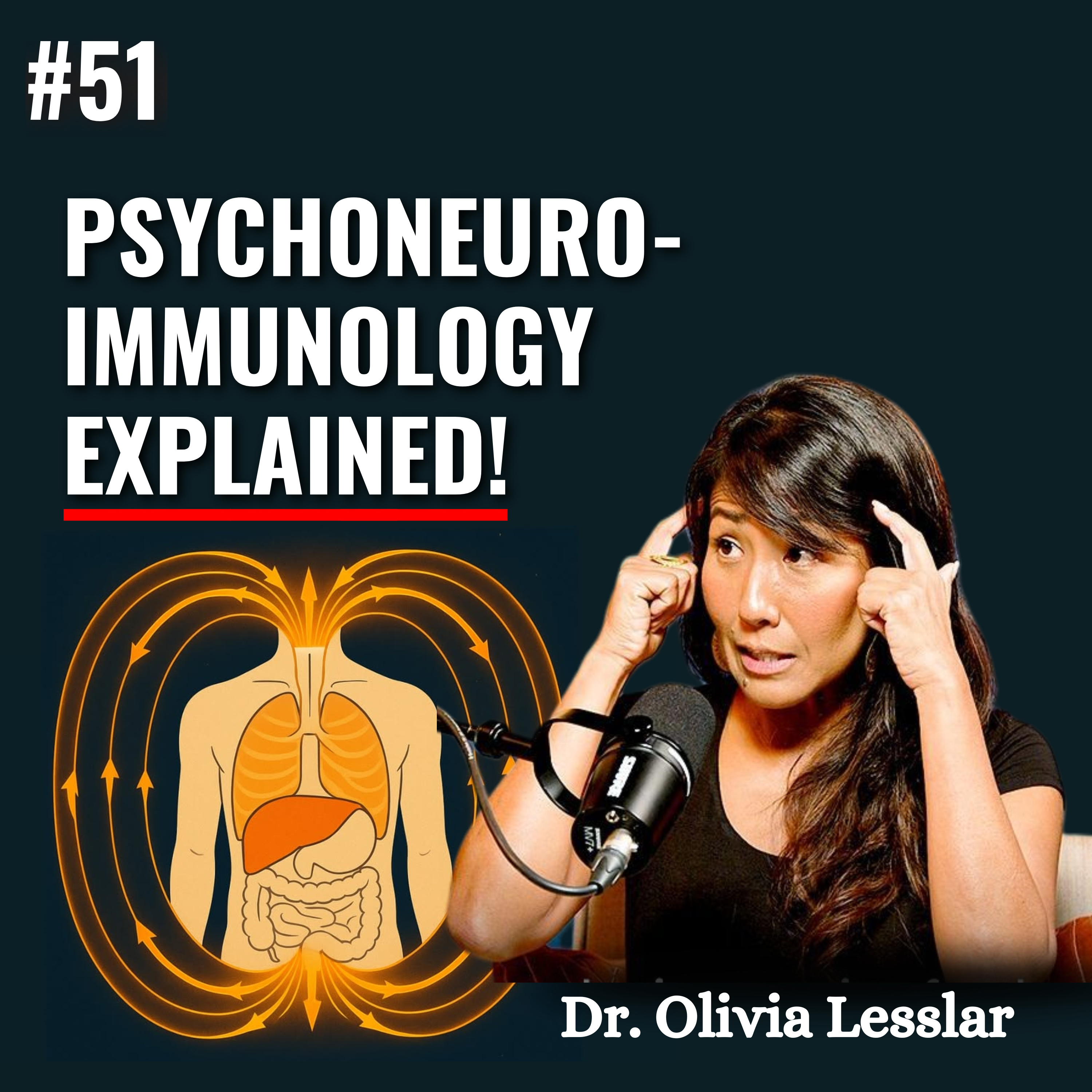 Dr Olivia Lesslar Explains Psychoneuroimmunology | Mind Body Connection, the Science of Energy Healing, Frequency Medicine, How Emotions affect your Health & the Future of Holistic Health