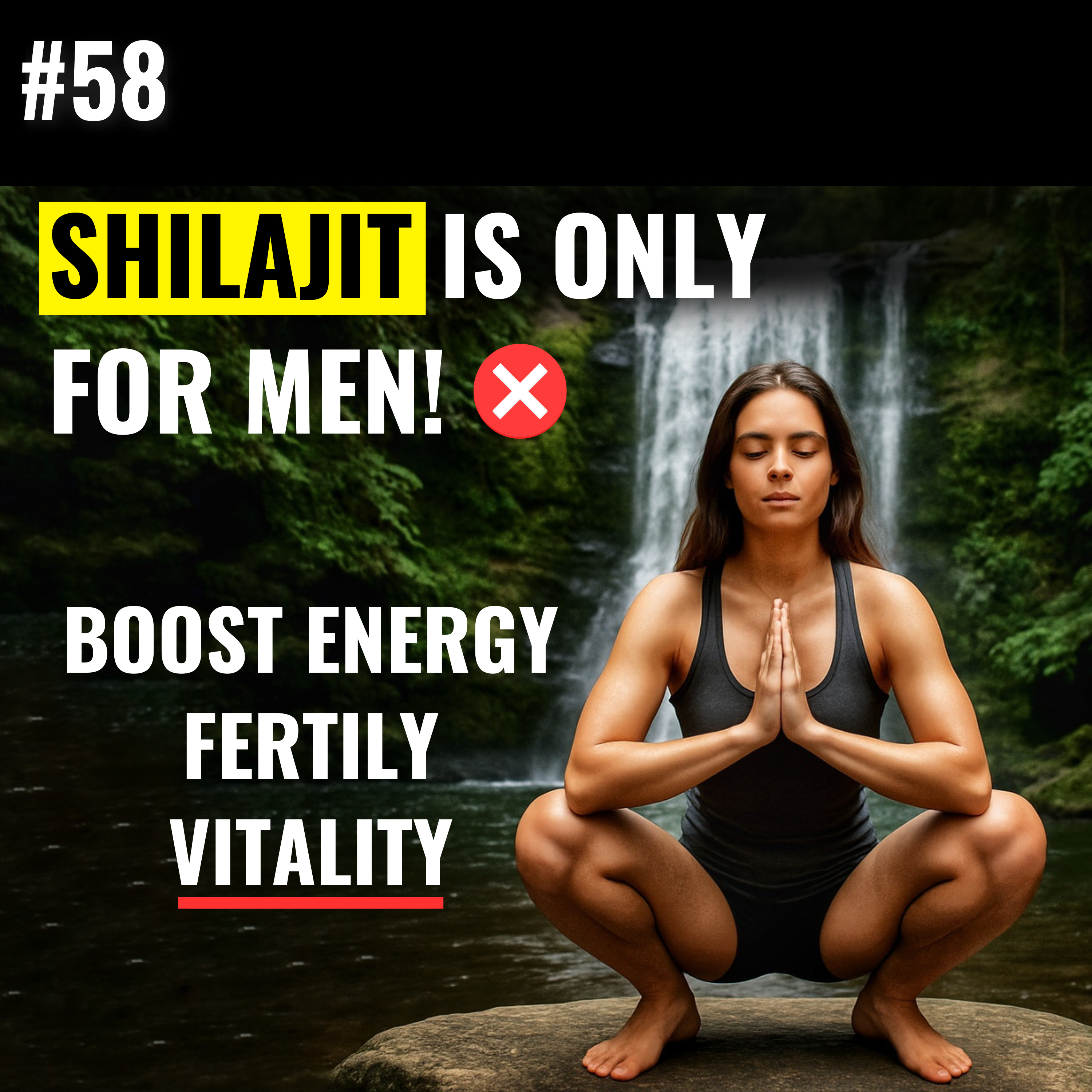 Shilajit for Women’s Health: Hormonal Balance, Energy, Libido, Mental Clarity, Vitality & Well-Being with Adaptogens and Natural Supplements