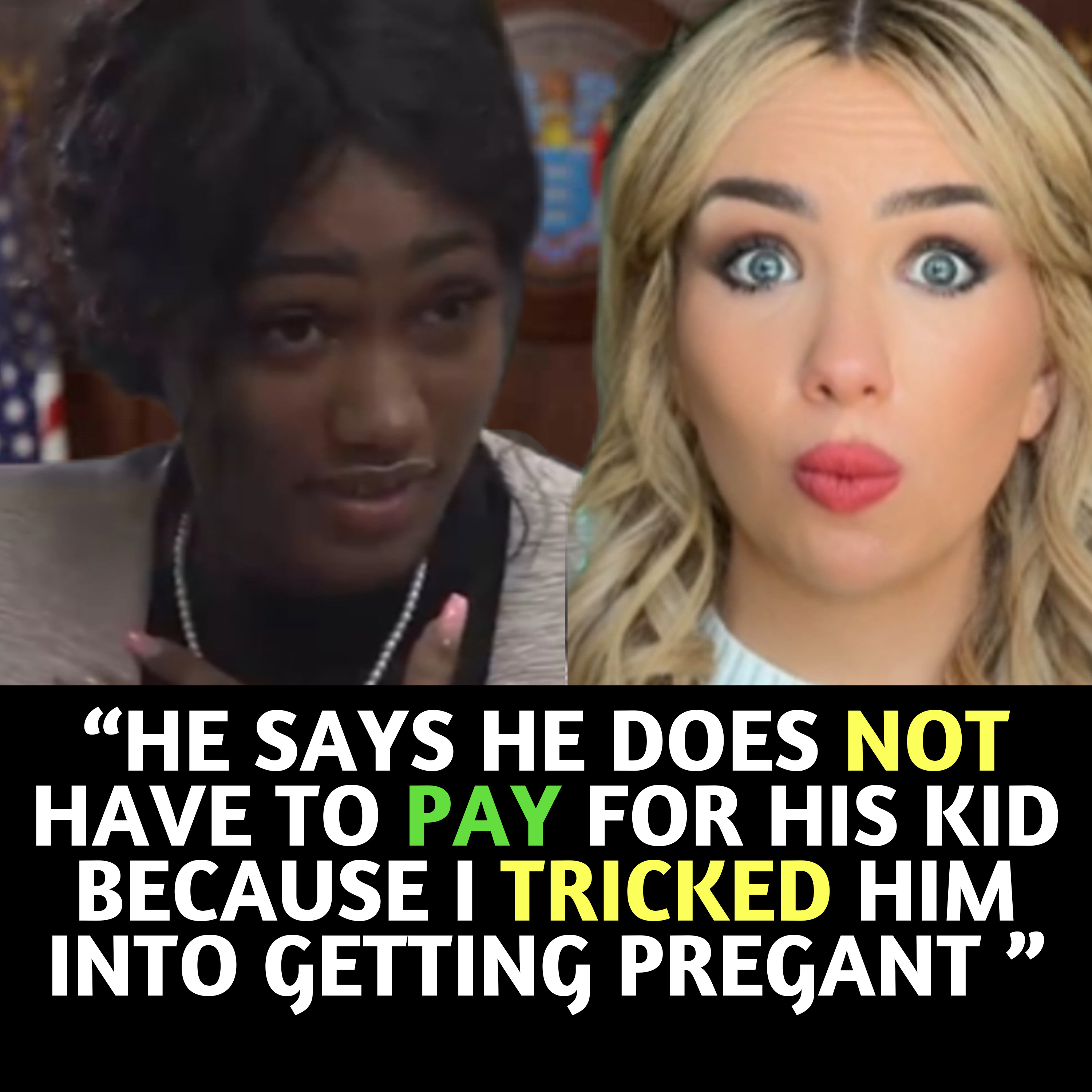 Woman Tricks Man into Getting her Pregnant at Bar for Child Support 😱🤭 episode artwork